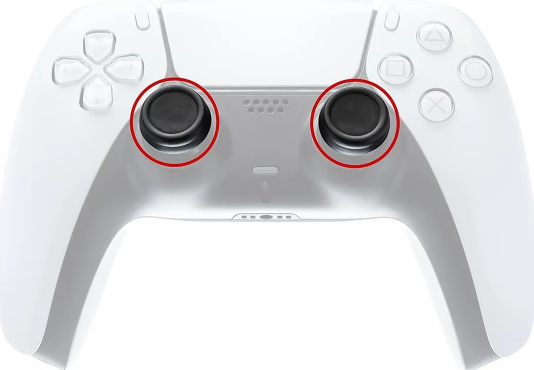 Setex Thumbstick Grip Cover – Antypoślizgowe Mikroteksturowane Nakładki Na Joystick Do PlayStation PS5, PS4, Xbox One, Switch Pro, Steam Deck – (1 Para) Czarna – Tylko Nakładki Na Grip