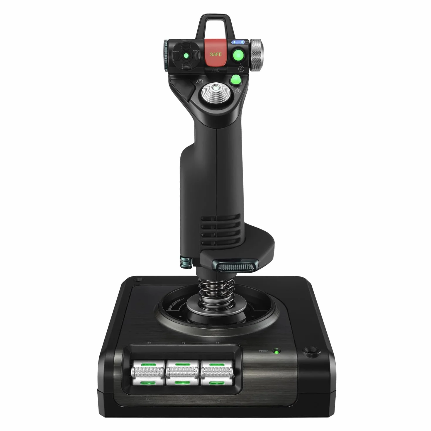 Logitech G Saitek X52 Pro Flight Control System kontroler joystick PC Czarny srebrny