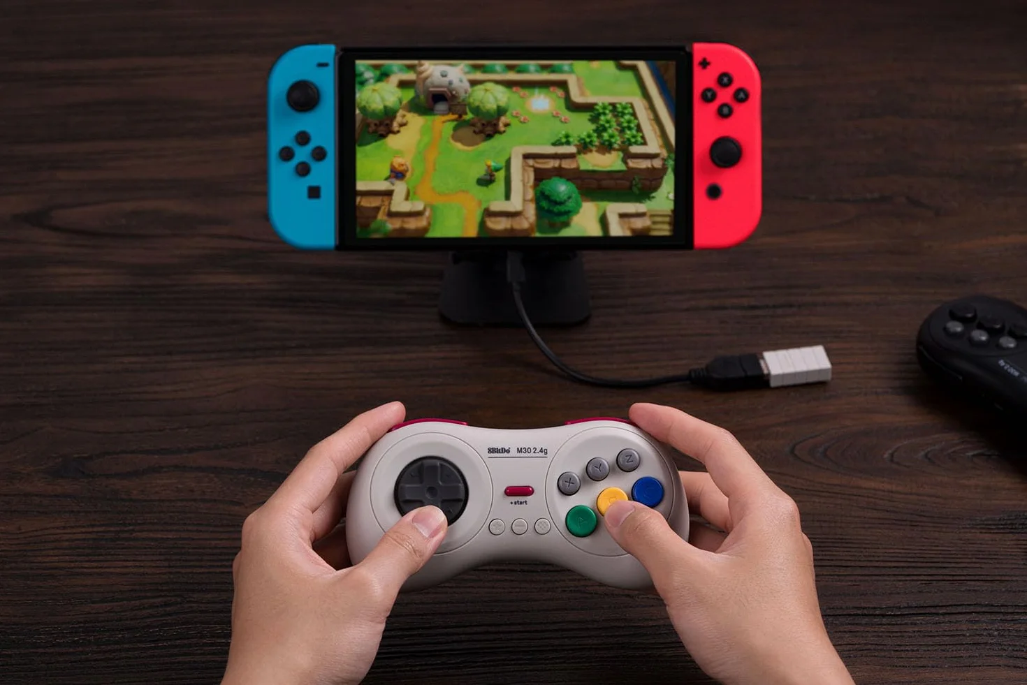 8Bitdo M30 2.4G bezprzewodowy gamepad do Nintendo Switch