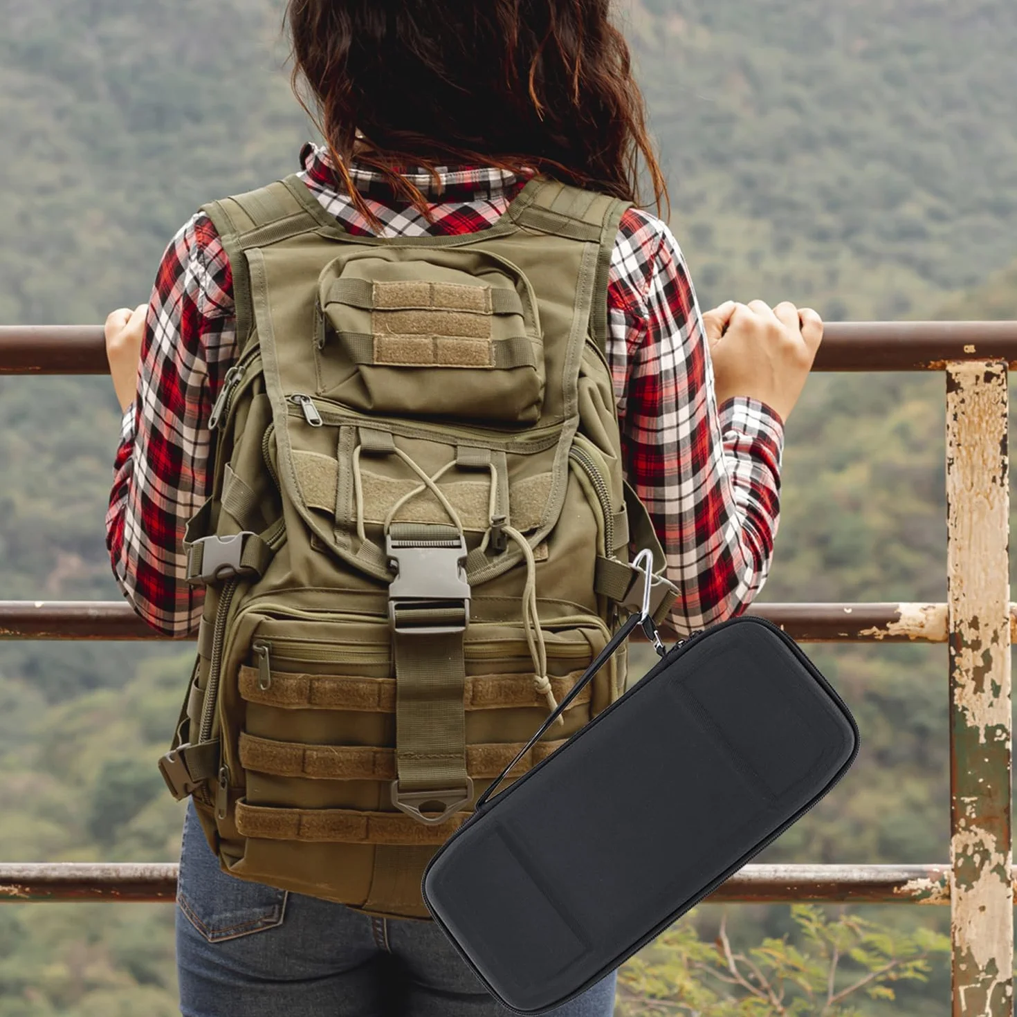 Twarde etui podróżne kompatybilne ze MSI Claw 8 AI+, Tylko Etui - YC84014