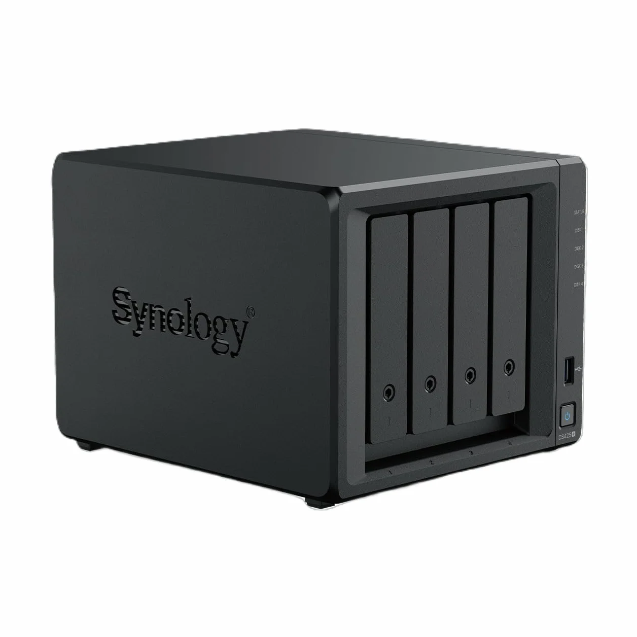 Synology DiskStation DS425+ NAS serwer pamięci masowej DDR4 0 TB Intel Celeron J4125 2 GB - Czarny