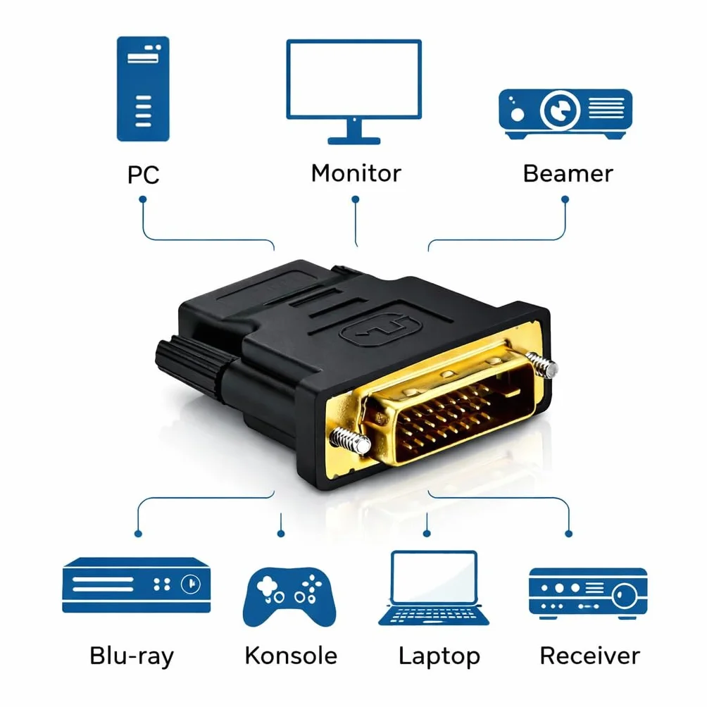 PerfectHD Adapter DVI/HDMI – Eco – 1080p