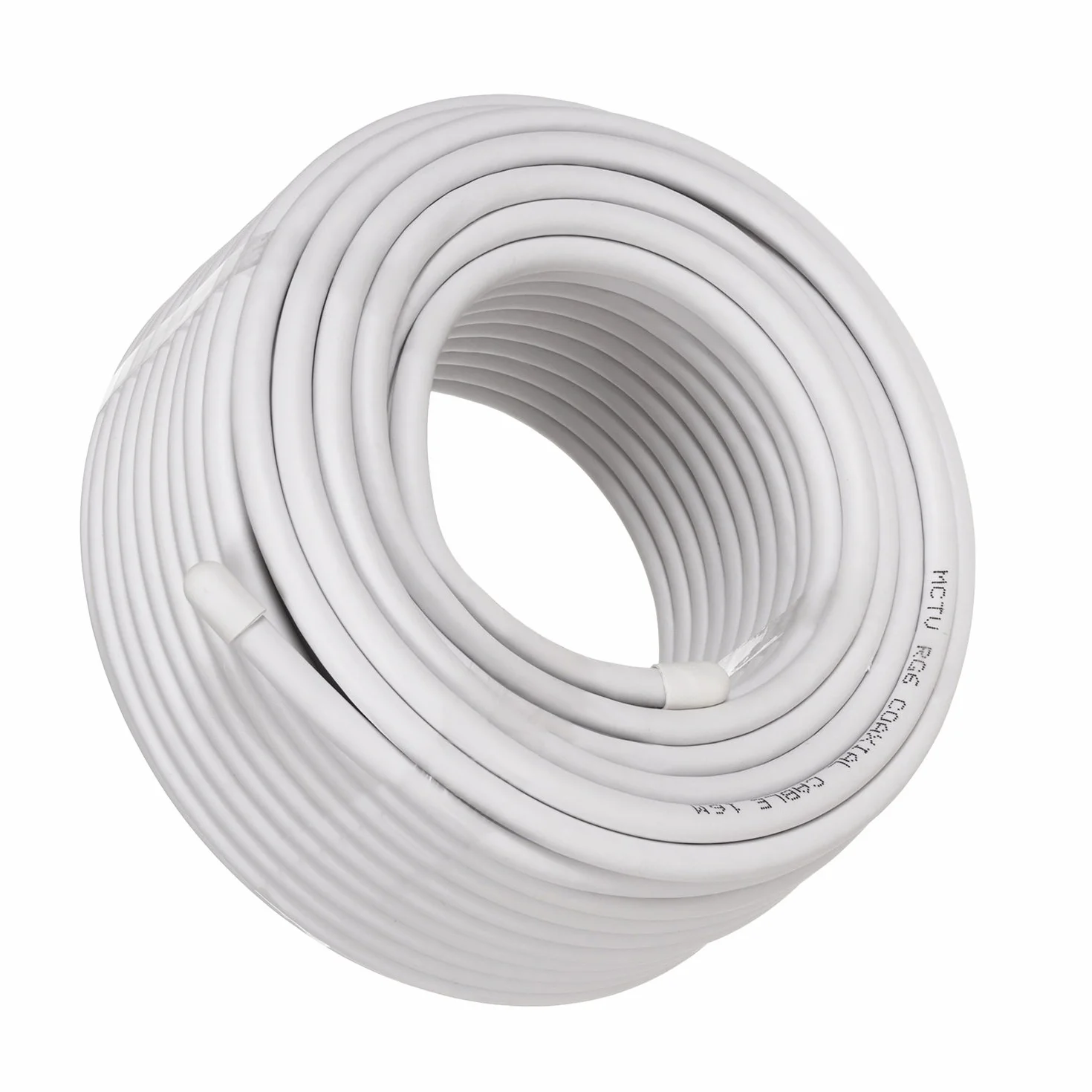 Maclean MCTV-574 Kabel Satelitarny, Kabel Antenowy 25 m, Kabel Koncentryczny RG6 1.0CSS SAT AV, Przewód Antenowy, Szerokie Zastosowanie Instalacje Antenowe, AV, CCTV, TV, FM, SAT, DVB-T, DVB-S, DVB-C