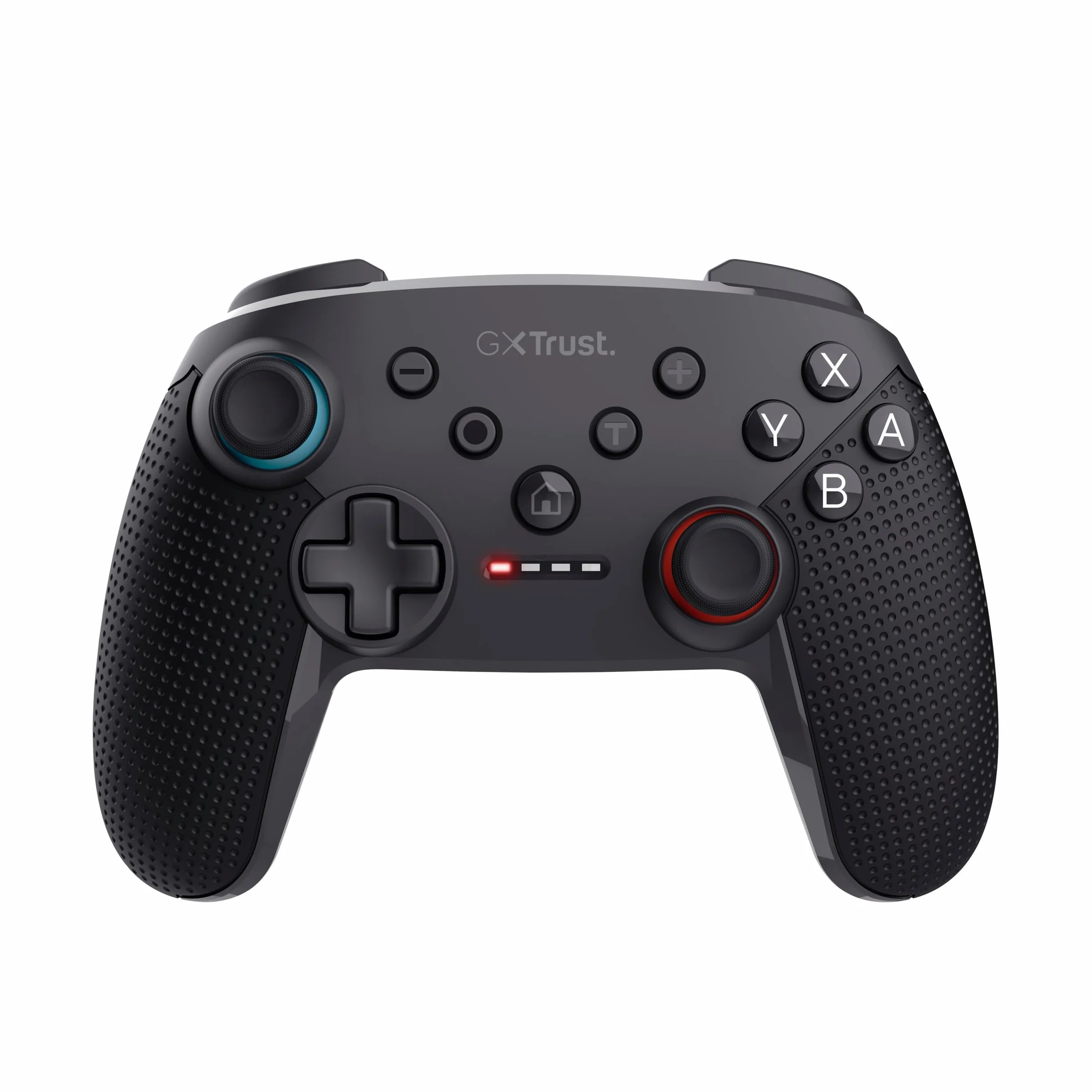 Trust Gaming GXT 1246 Muta Bluetooth Nintendo Switch, kontroler gamingowy z kablem Play-and-Charge, wibracje Dual-Shock, czas odtwarzania 15 godzin, akumulator do ładowania, do Switch Lite, OLED,