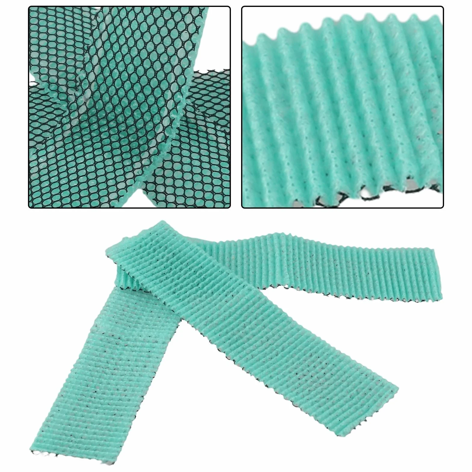 Filtry do klimatyzatora bawełniane 21 x 52 mm 3-pak zielone zamienne