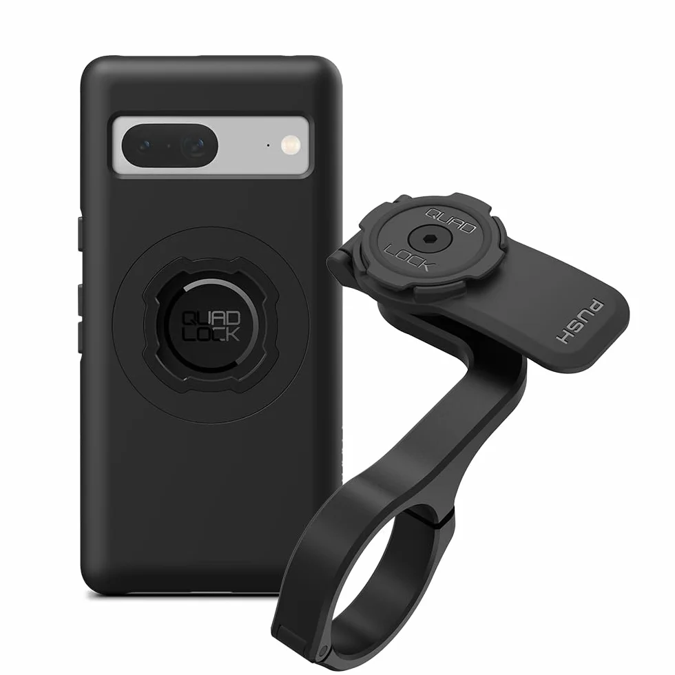 Quad Lock Out Front PRO uchwyt na kierownicę rowerowy uchwyt na telefon (V2) z MAG etui na telefon do Google Pixel 7