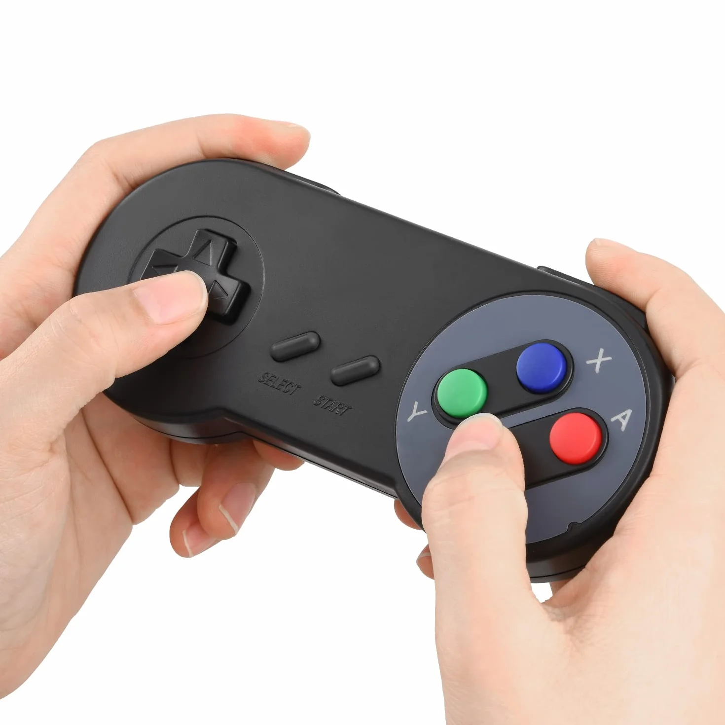 Rii Gaming GP100 - Para Gamepad Kontroler USB kompatybilny z komputerami PC (Windows, Mac, Linux) i Raspberry Pi