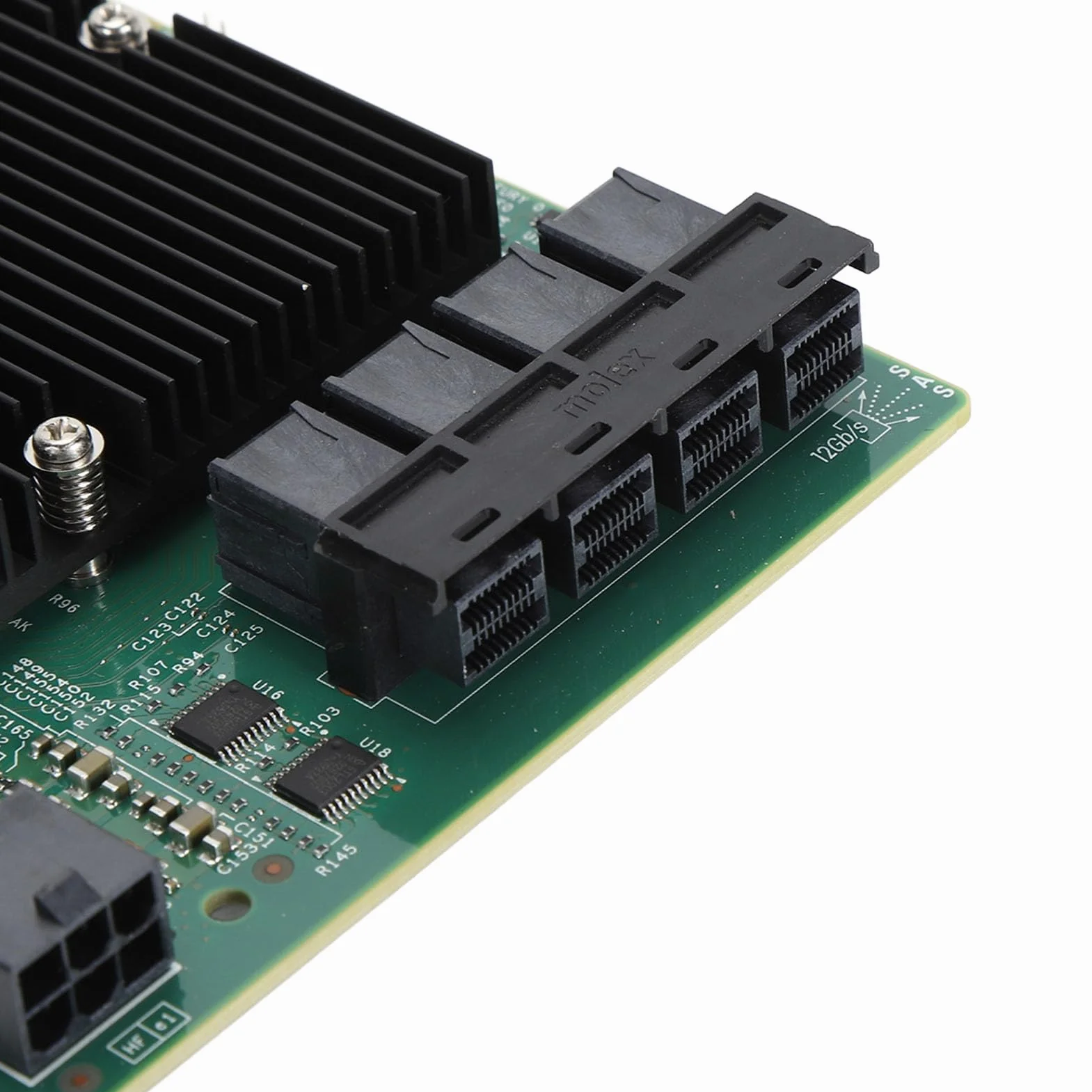 Karta HBA Kontrolera LSI 9300-16i SAS, 16-portowy Adapter Magistrali Hosta SATA SAS 12 Gb/s, Ekspander RAID PCIe 3.0, Bez RAID, dla dla Linux dla VMware dla FreeBSD