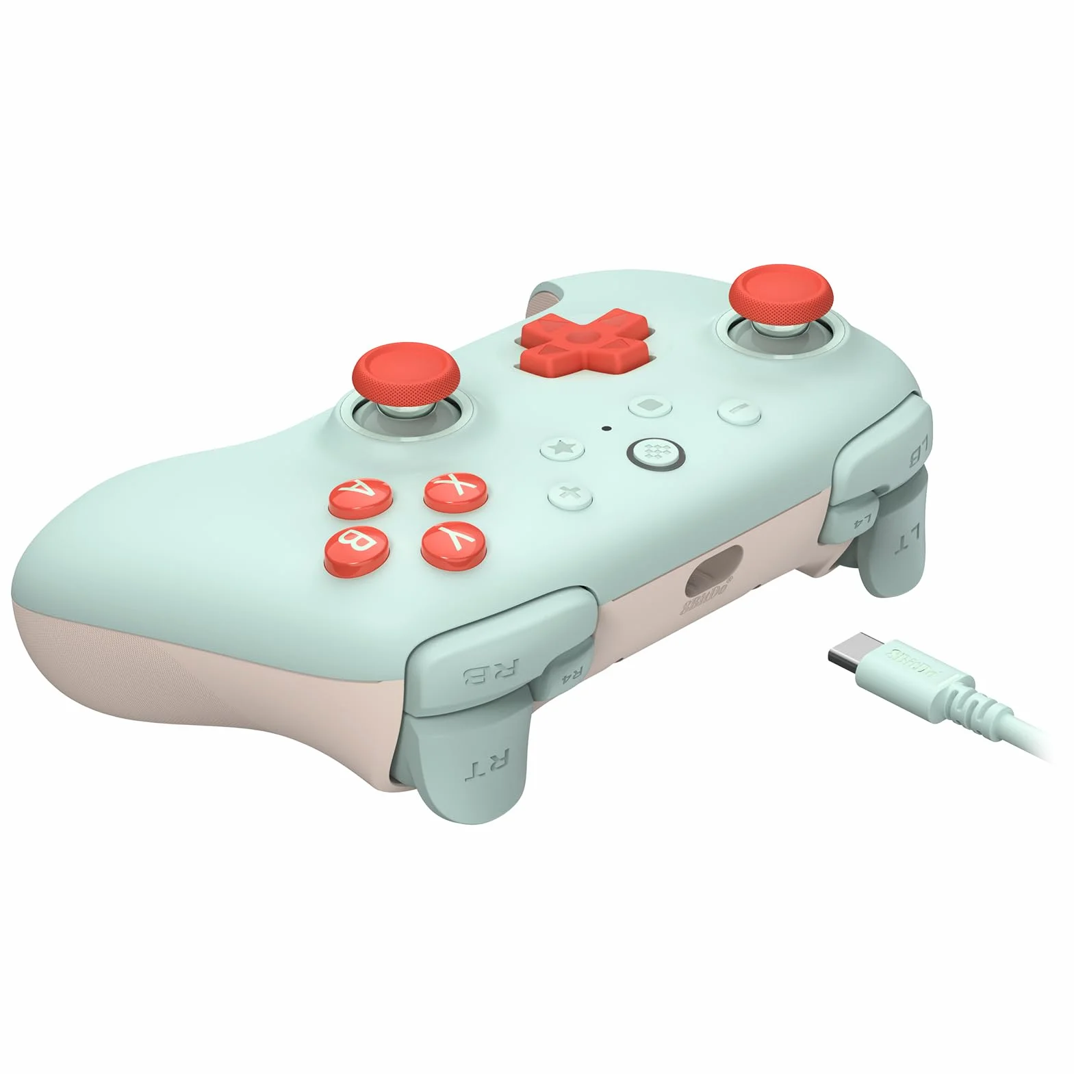 8Bitdo Ultimate przewodowy kontroler 2C do PC i Android, 1000 Hz, joysticki Halla, wyzwalacze Halla