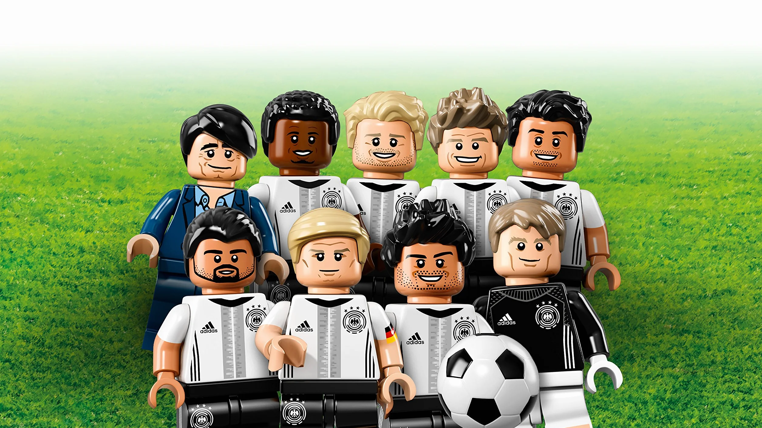 Lego mini figurki 71014 - DFB - zespół Niemiec