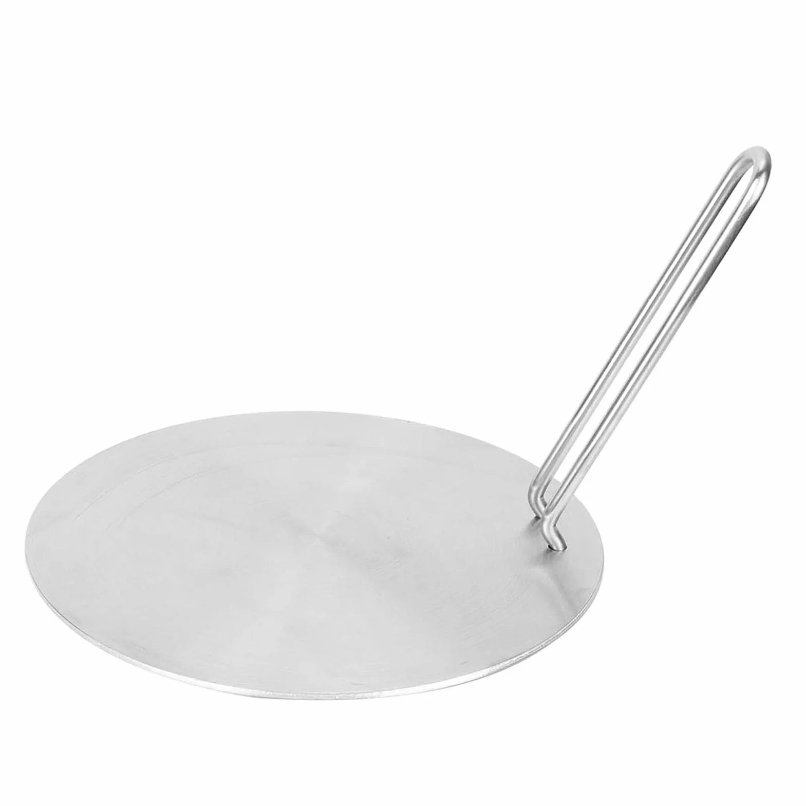 Ejoyous Płyta indukcyjna 20/22/24 cm, płyta indukcyjna, płyta rozdzielcza ciepła ze stali nierdzewnej, do kuchenek indukcyjnych, kuchenek elektrycznych, kawy, mleka, ze zdejmowanym uchwytem, 22 cm