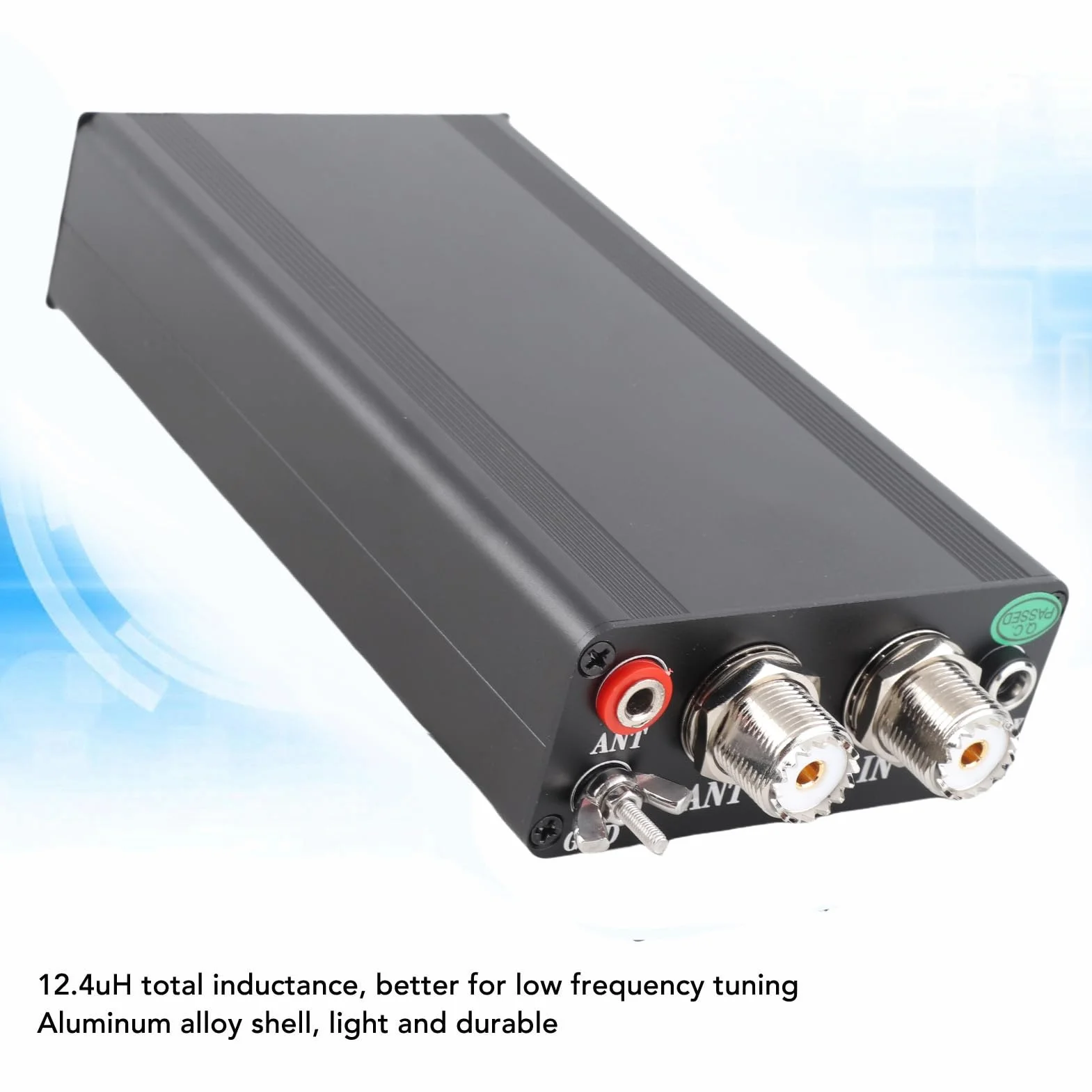 ATU-130 Tuner Antenowy 1.8-50MHz 200W Miniaturowy Krótkofalowy Automatyczny Tuner Antenowy 10-15 VDC Wyświetlacz OLED z Kablem USB