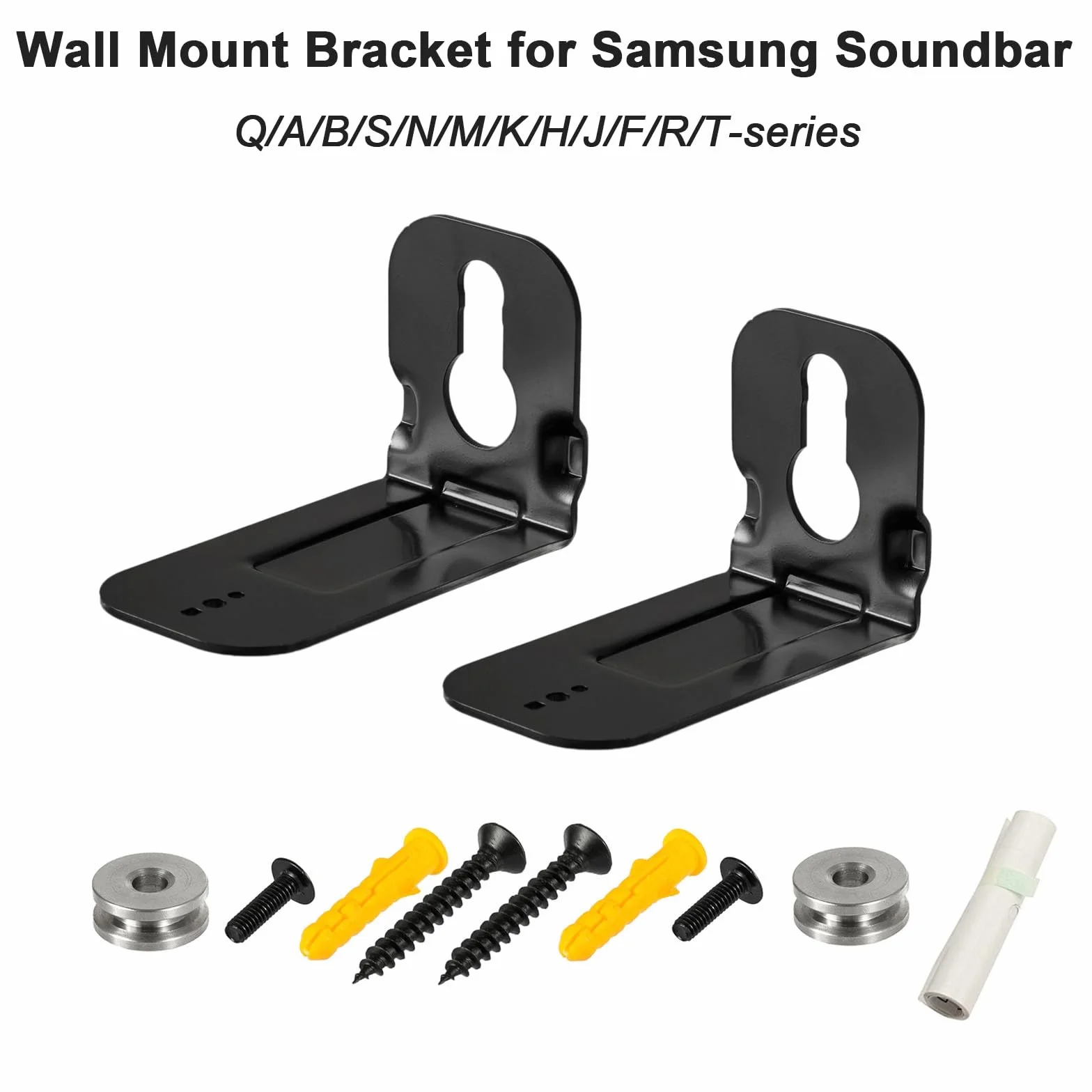 Uchwyt ścienny soundbar do Samsung HW-Q990 HW-N950/HW-S40T/HW-S41T/HW-S60T/HW-T400 kanał centralny soundbary TV akcesoria audio