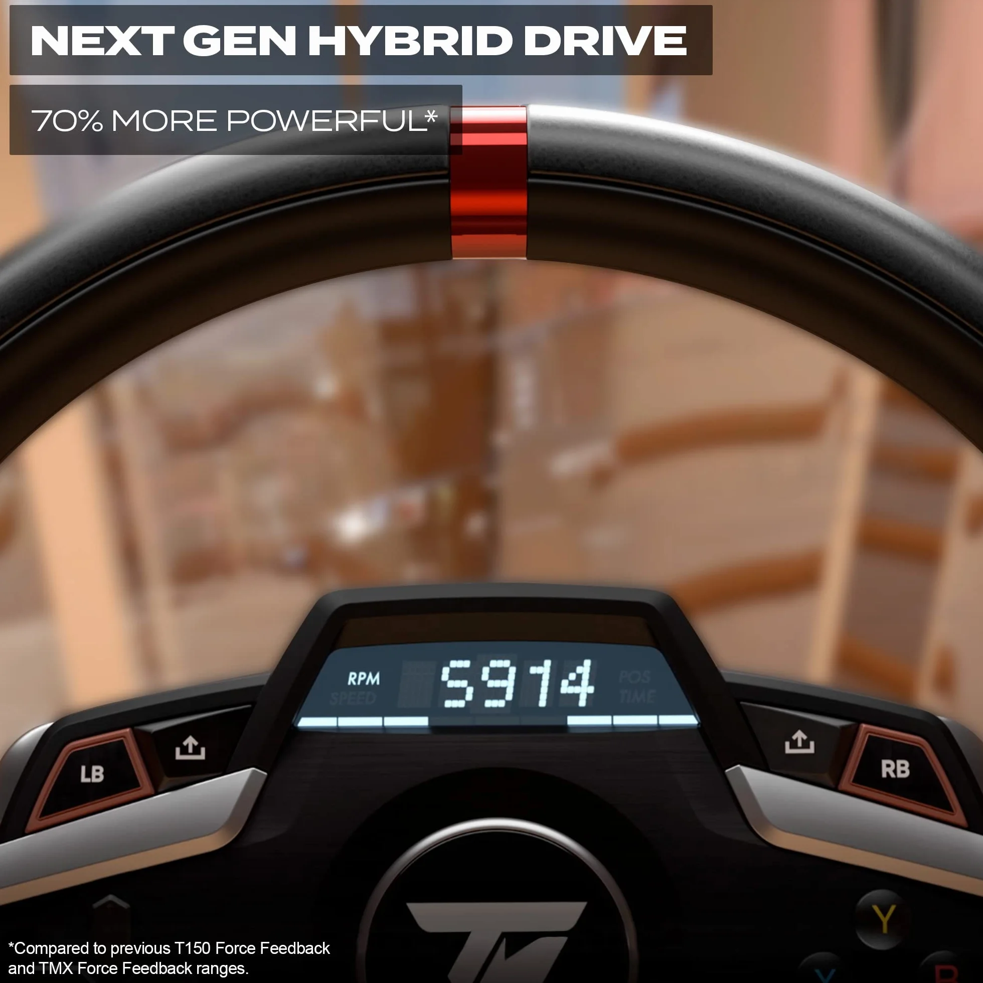 Thrustmaster T248 – Wyścigowe Koło Z Siłą Sprzężenia Zwrotnego – Zaawansowane Koło Wyścigowe dla Xbox Series X|S, Xbox One i PC