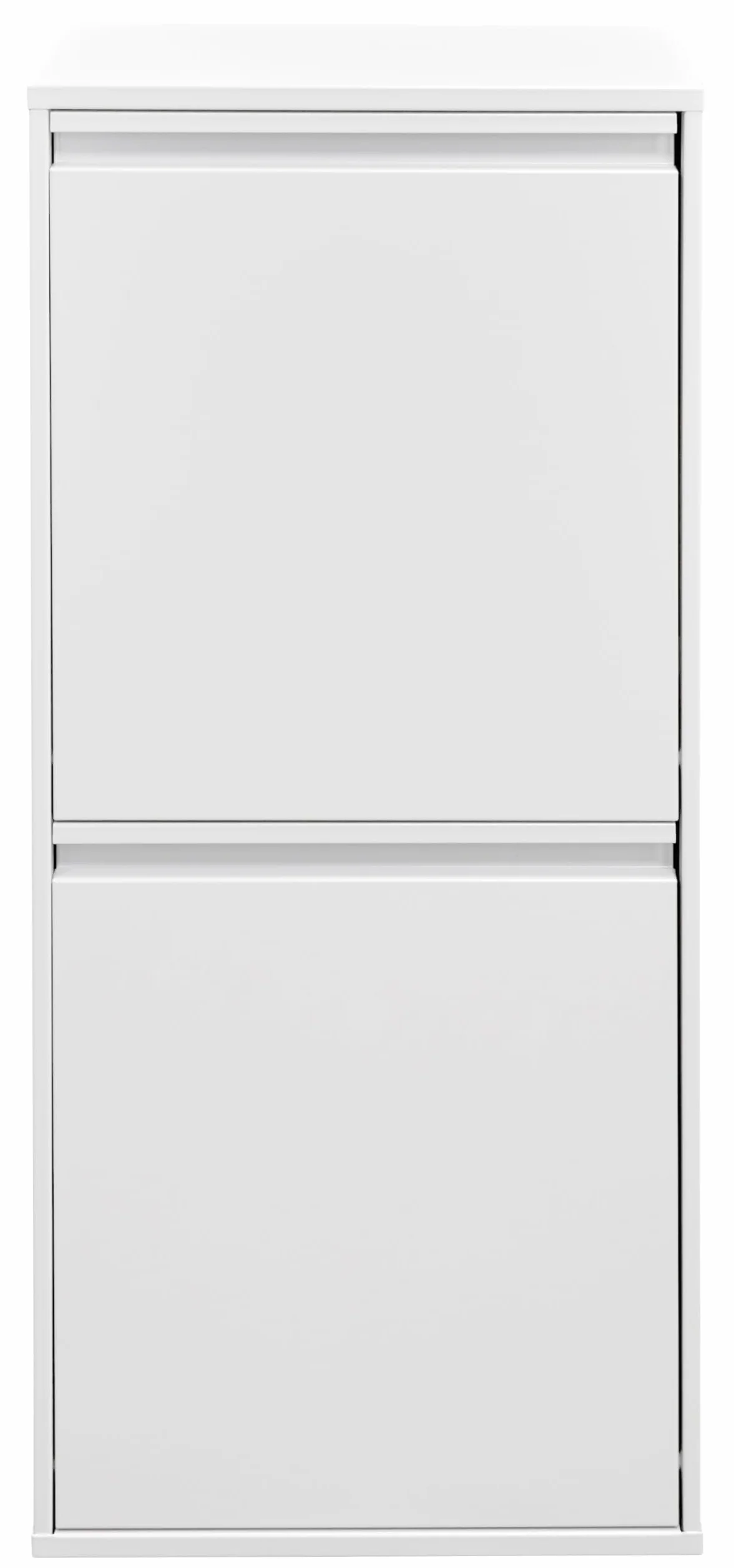 Arregui Basic CR401-B2 Kosz na śmieci 2 x 23 l (46 l) do recyklingu biały