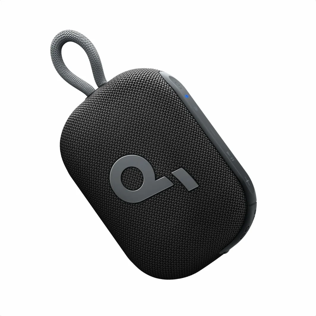 Soundcore Select 4 Go to ultraprzenośny głośnik Bluetooth marki Anker z czasem odtwarzania do 20 godzin, wodoodporny i pyłoszczelny (IP67), unoszący się na wodzie (czarny)