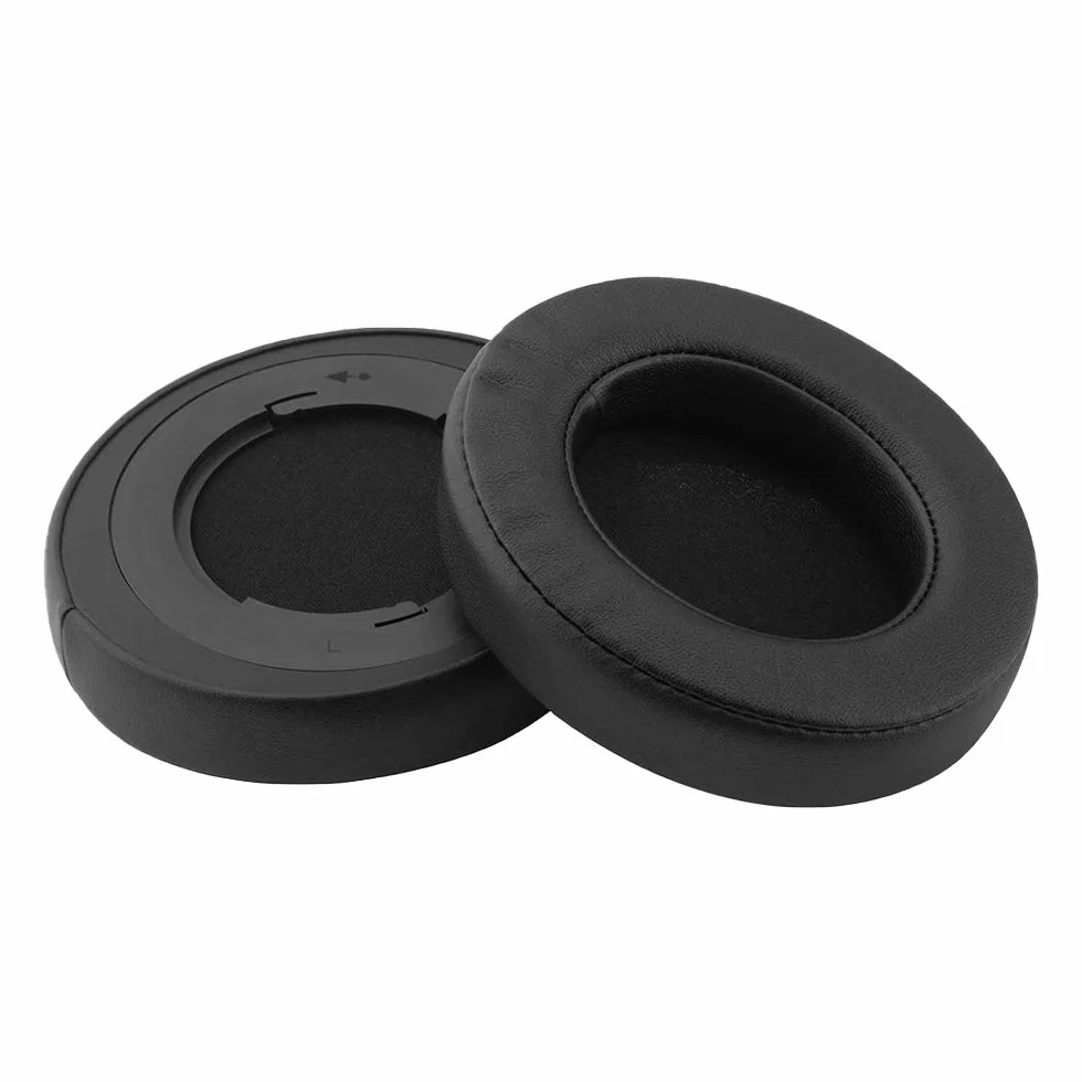 Zapasowe Nausznik do Razer Kraken 7.1 V2 / Razer Kraken Pro V2 Gaming Słuchawek od MMOBIEL - Memory Foam i Protein PU Wymienna Poduszka Uszu - Noise Isolation Oval Pady Nauszne – Czarny