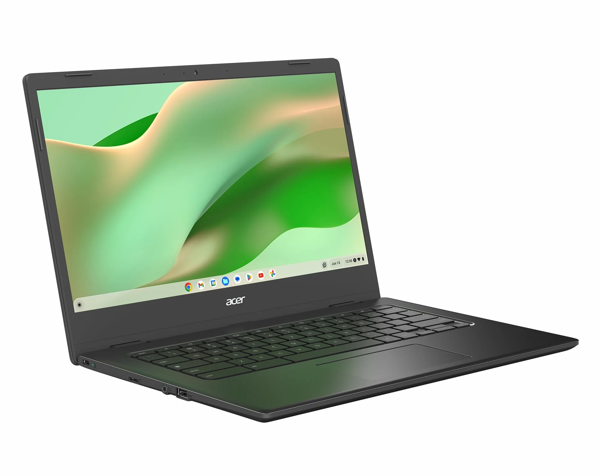 Acer Chromebook 314, RAM 4 GB DDR4, eMMC 128 GB, wyświetlacz 14" FHD, CBOA314-1H-C4ZG, notebook, PC, laptop, procesor Intel Celeron N4500, karta graficzna Intel UHD, ChromeOS, czarny