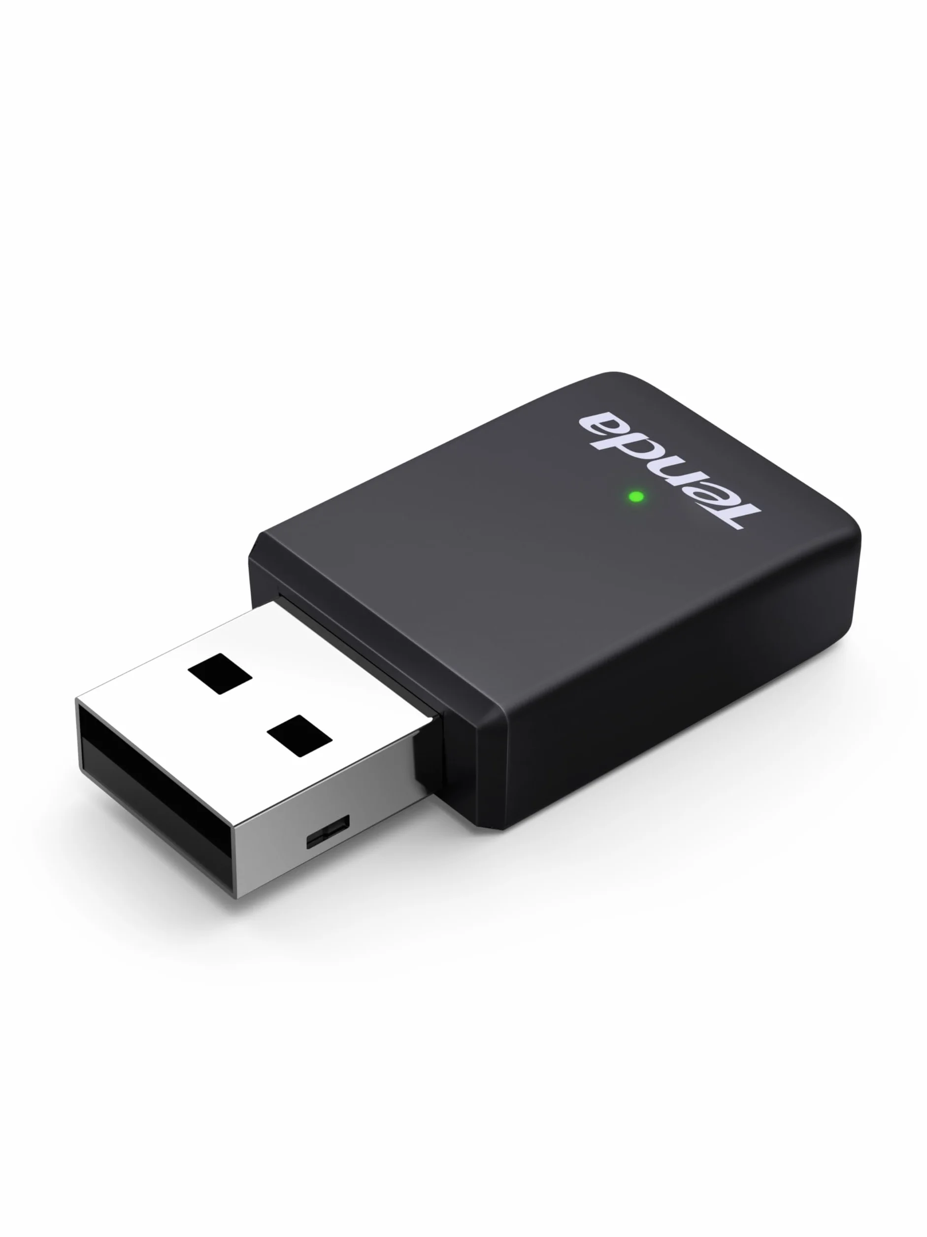 Tenda AX900 Wi-FI 6 Dongle Wi-FI - Dwuzakresowy bezprzewodowy adapter USB do PC/biura/laptopa - mały rozmiar - Plug & Play - USB2.0 - miękki tryb AP-obsługuje Windows 7/10/11/Linux 3.10+/UOS(U11)