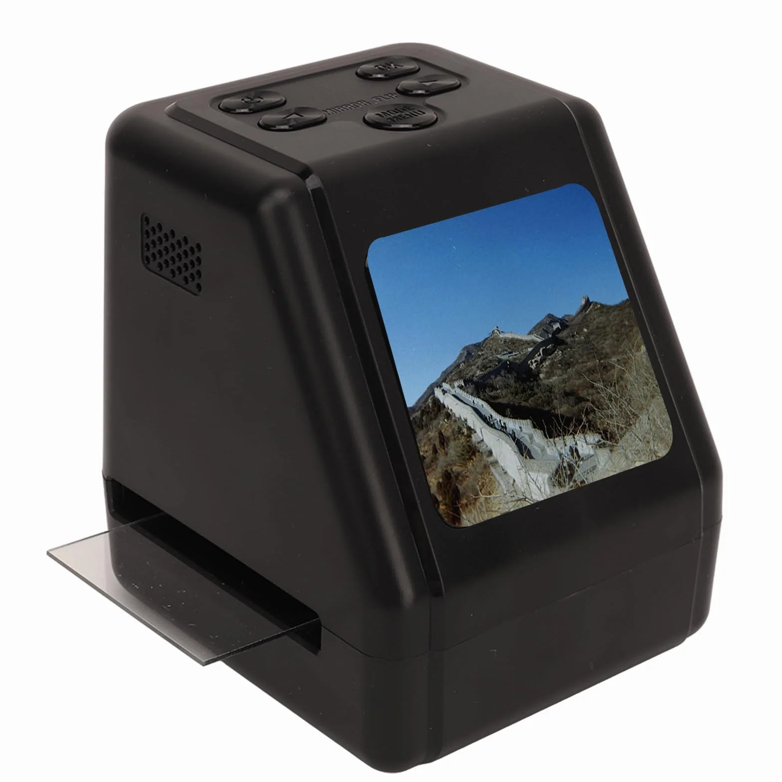 Cyfrowy Skaner Filmów i Slajdów, Konwertuje Filmy/slajdy/negatywy 135, 110, 126 KPK i Super 8 Mm na Cyfrowe Zdjęcia JPG, Skaner Negatywów z 2-calowym Ekranem LCD