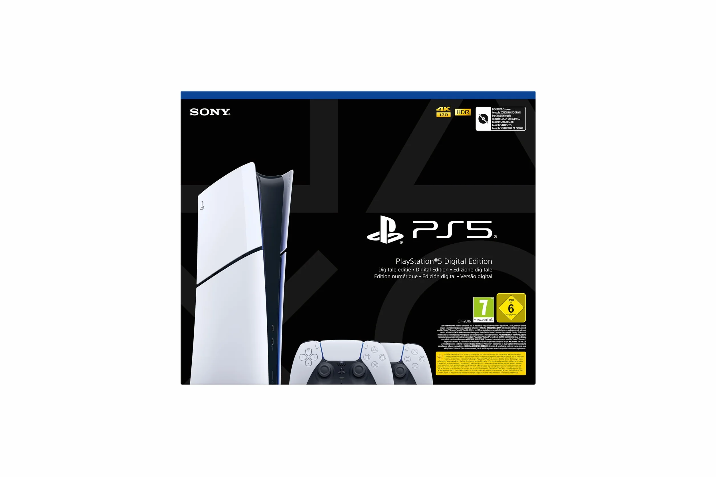PlayStation 5 Digital Edition Bundle mit DualSense Wireless-Controller