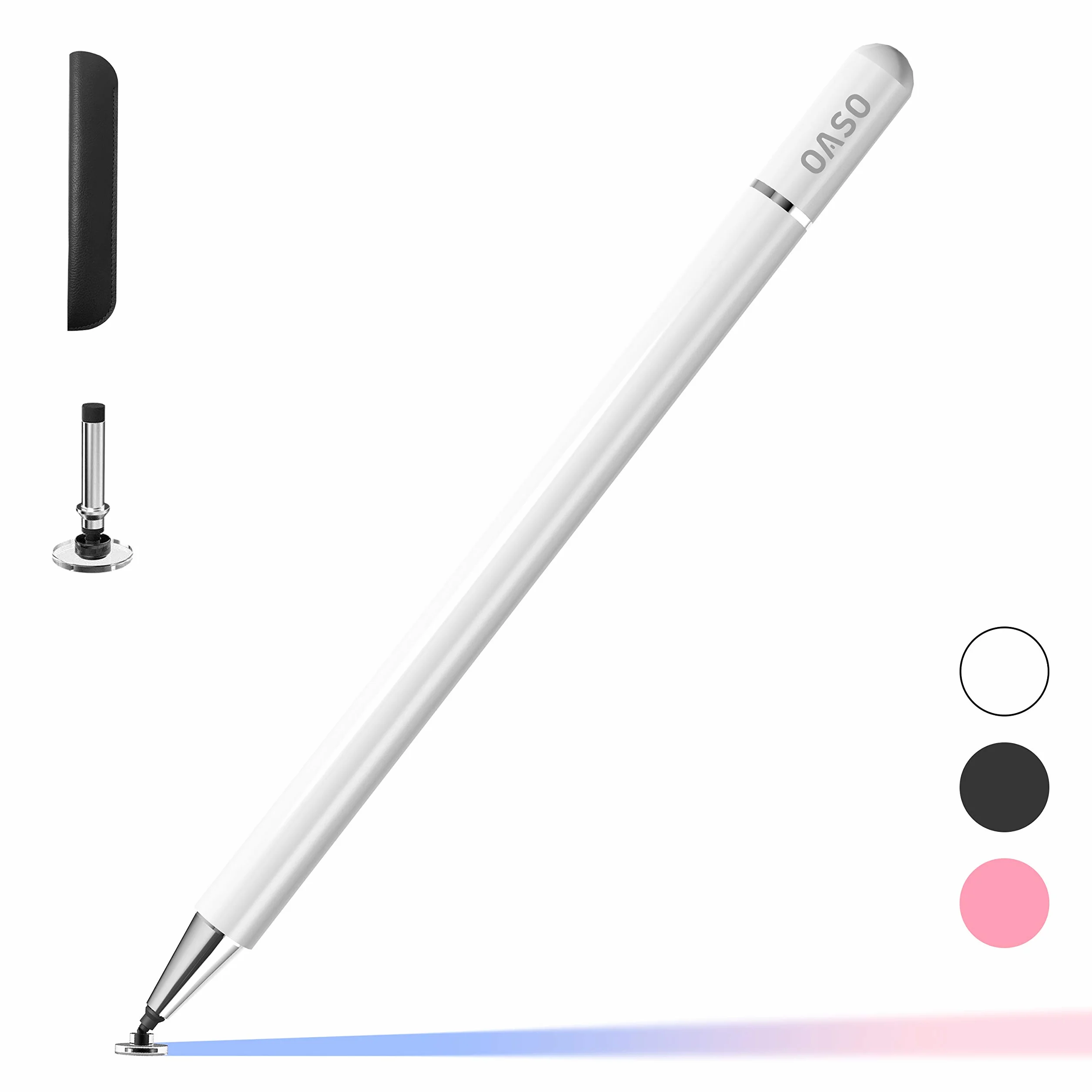 Rysik do iPad, Uniwersalny Pojemnościowy Dotykowy Pen Stylus Pencil kompatybilny z Wszystko Generacji Apple iPad Pro/Mini/Air/iPhone/Samsung/Galaxy Tab/Tablet Ekran/Tabletów/Tabletu