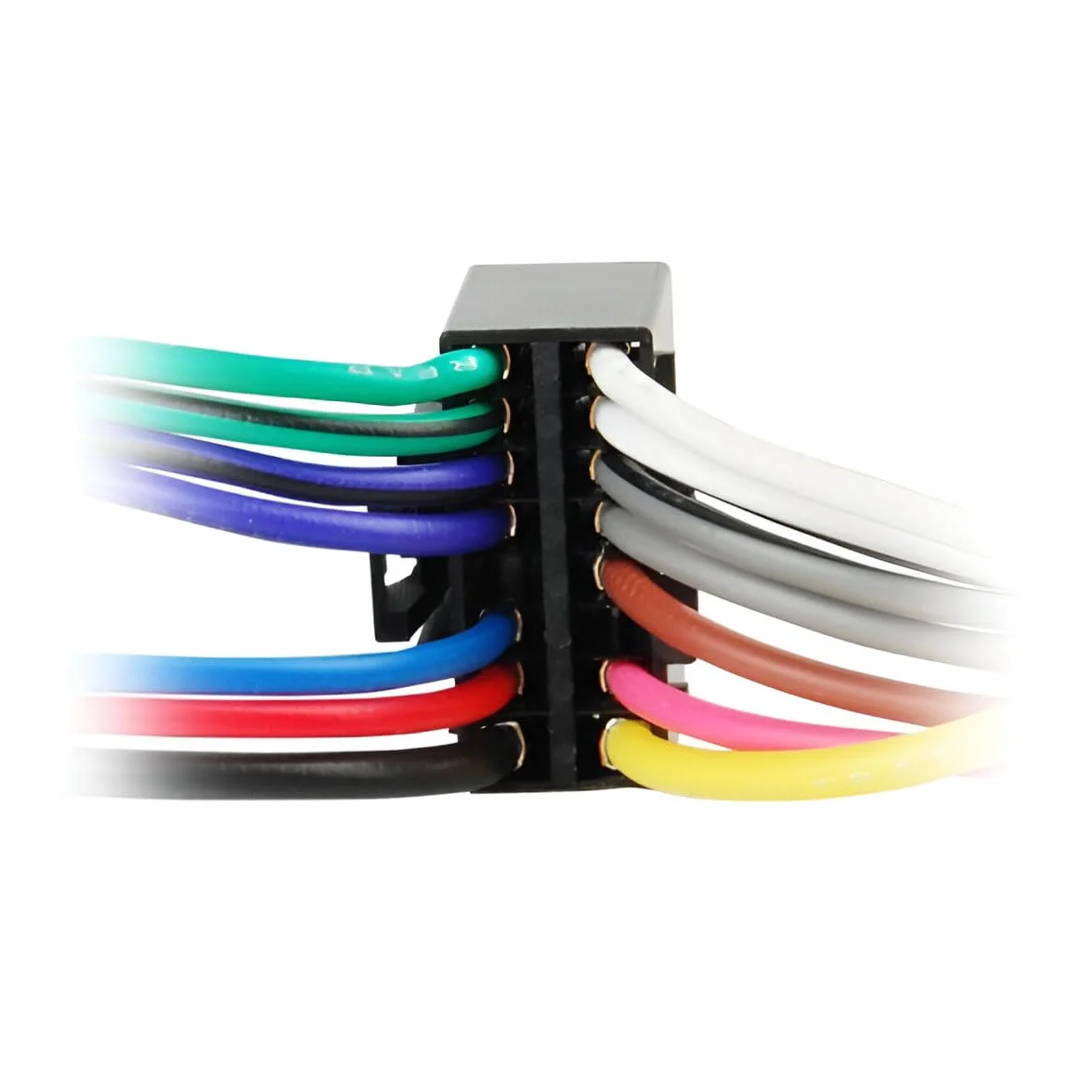 Sound Way ISO wiązka przewodów samochodowe stereo radio adapter adapter kabel kompatybilny z KENWOOD 16-pinowy