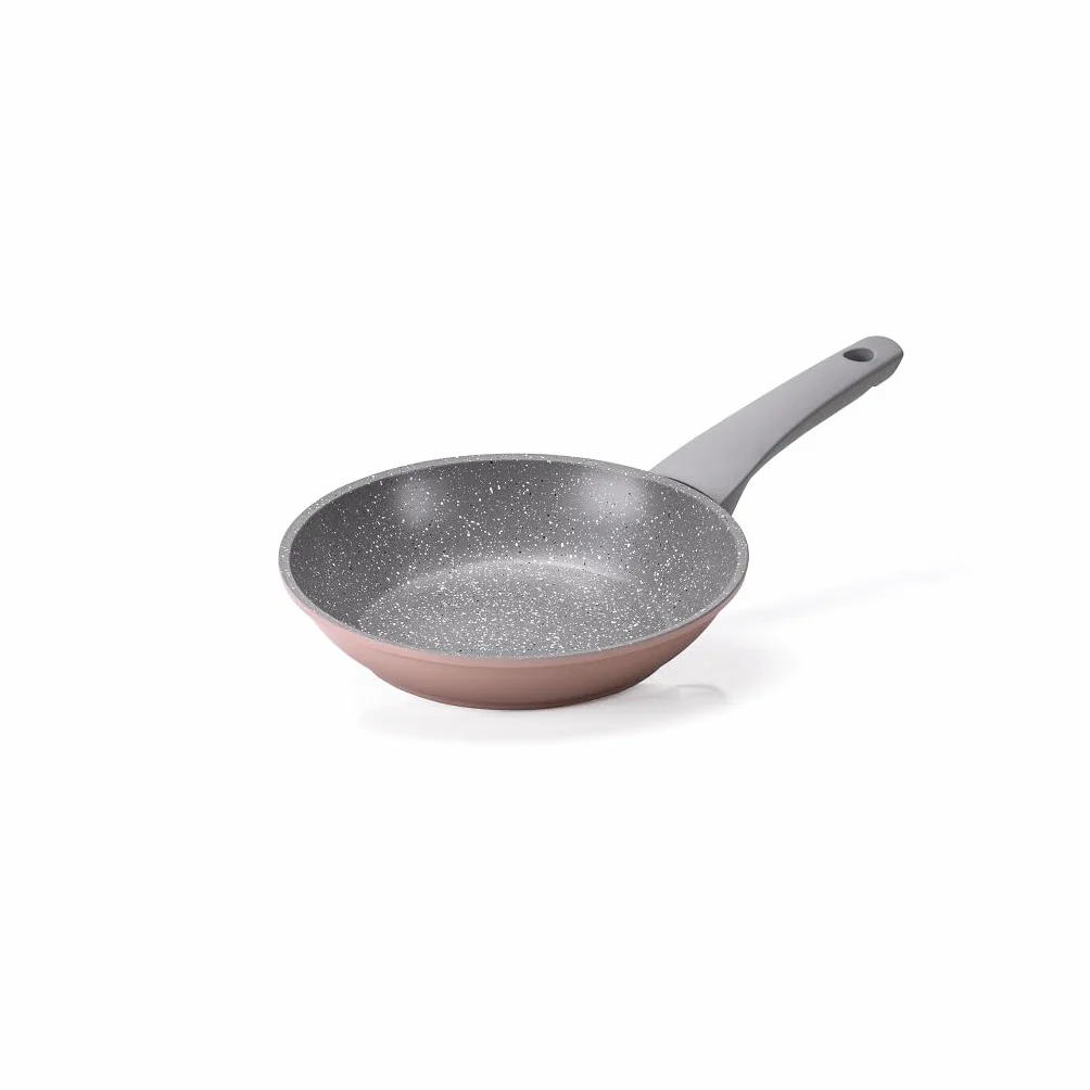 Moneta Stile Stone Patelnia Szary Różowy 24 cm 28 cm