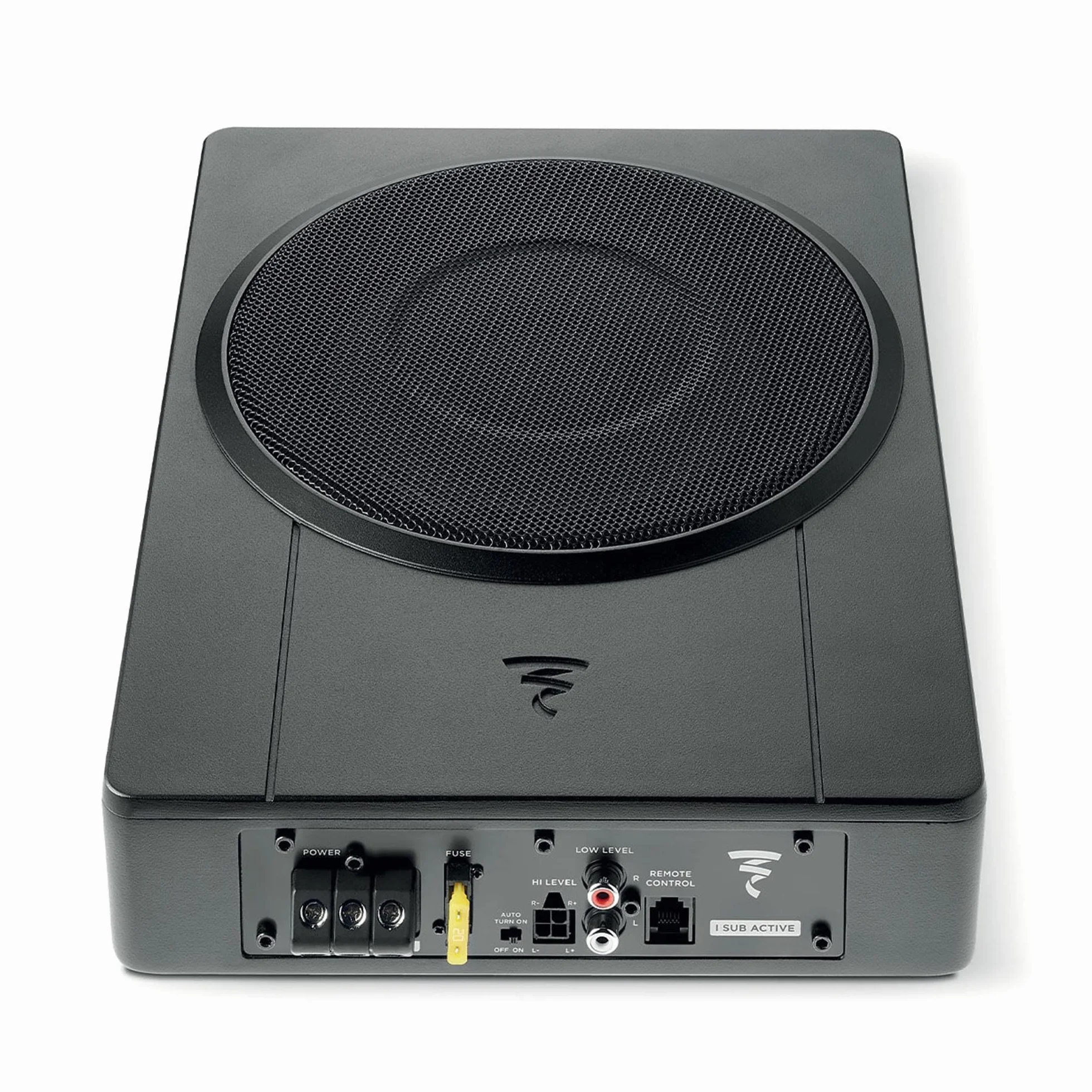 Focal ISUB-Active aktywny subwoofer pod siedzeniem 8" 20 cm płaski na fotel kierowcy fotel pasażera