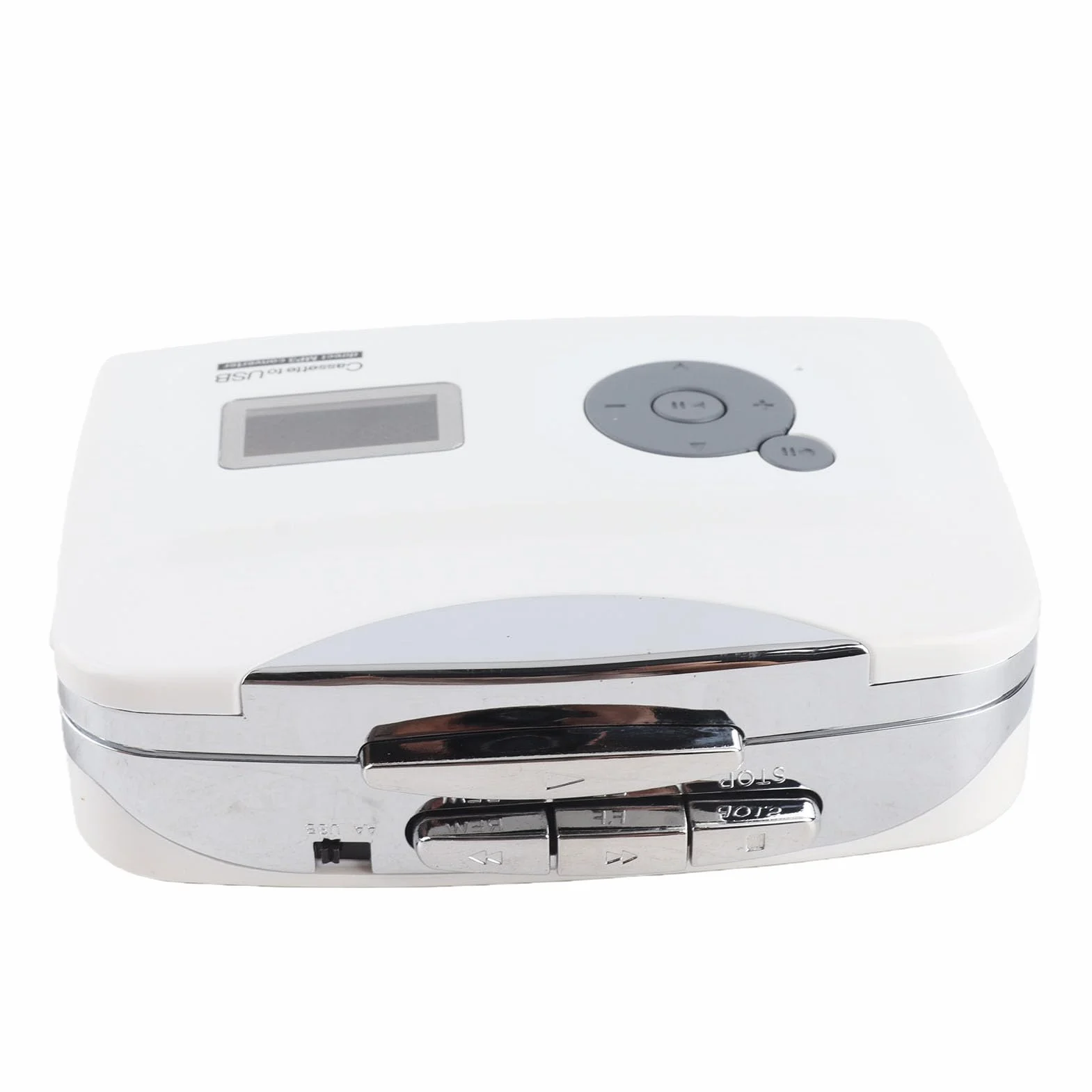 VBESTLIFE Przenośna taśma kasetowa na konwerter MP3, dysk flash USB, odtwarzacz muzyczny, konwerter taśmy na pamięć USB w formacie MP3, nie wymaga komputera