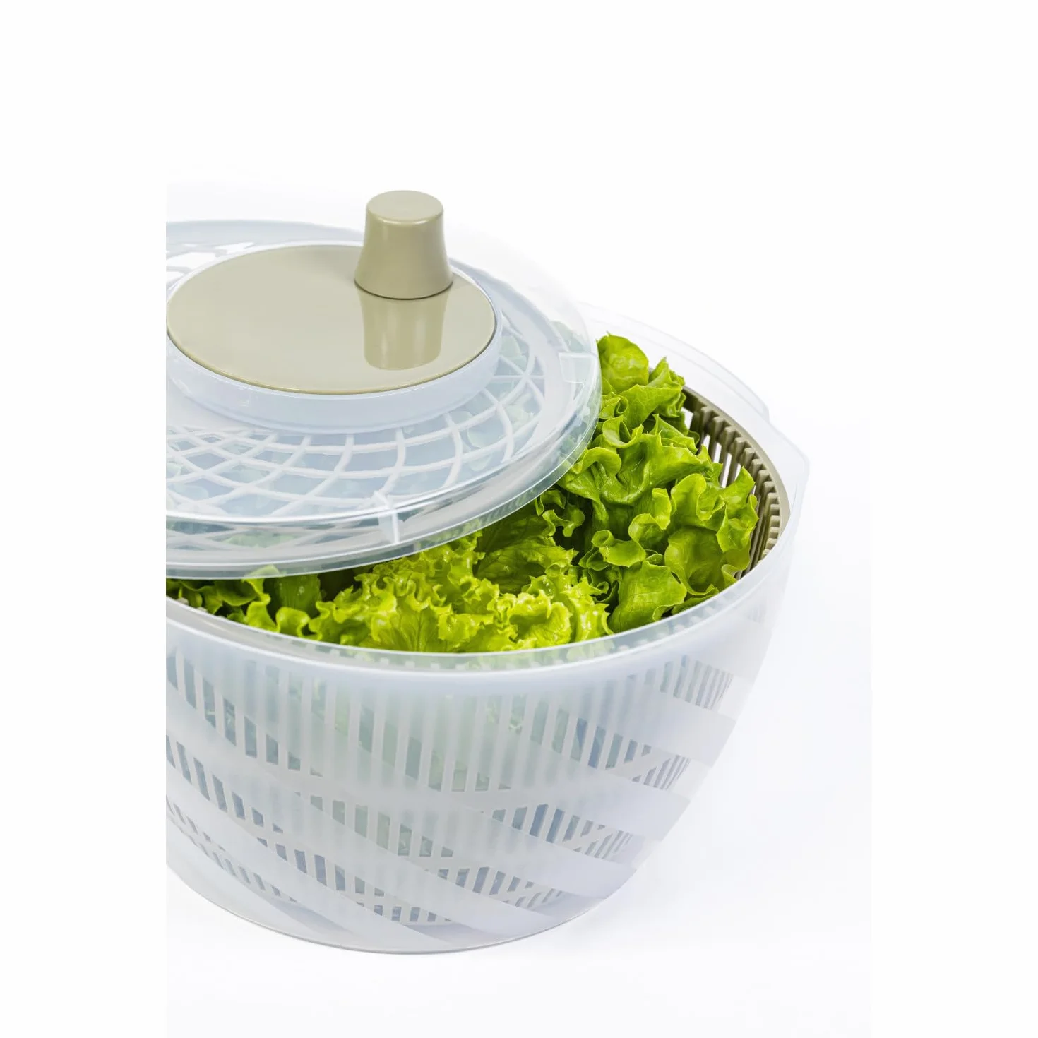 BranQGreenSpin Suszarka do sałaty 6L wirówka korbowa bez BPA