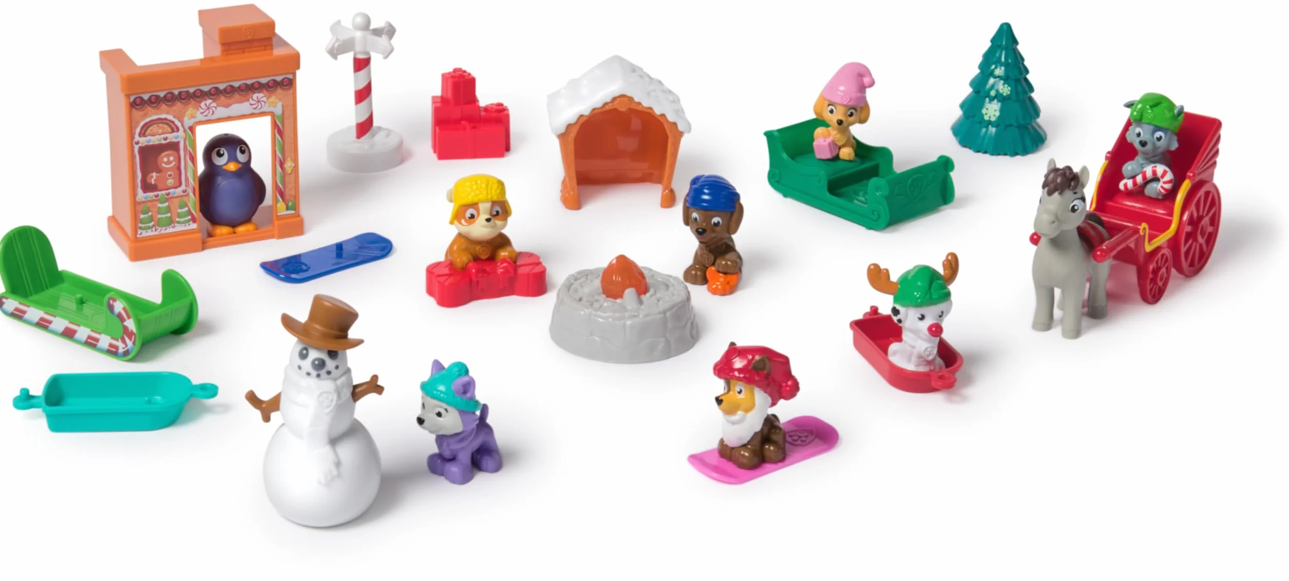 Paw Patrol Kalendarz adwentowy, zabawki dla niemowląt