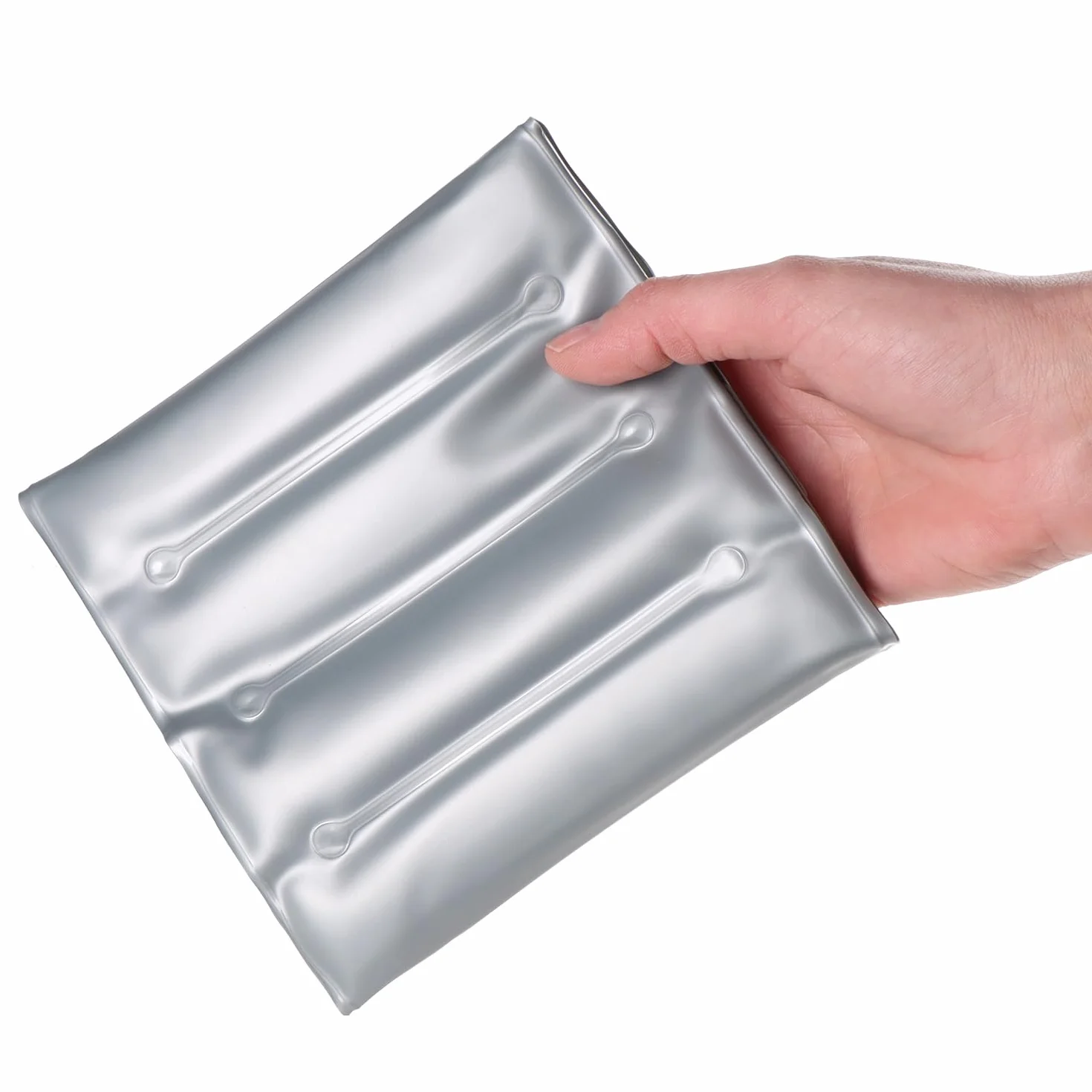 COM-FOUR® 2x chlodziarka do butelek w podrózy - tuleja chlodziarki do wina z szybkozlaczem - tuleja chlodzaca do chlodzenia piwa, wina i napojów bezalkoholowych (02 szt. - szary)