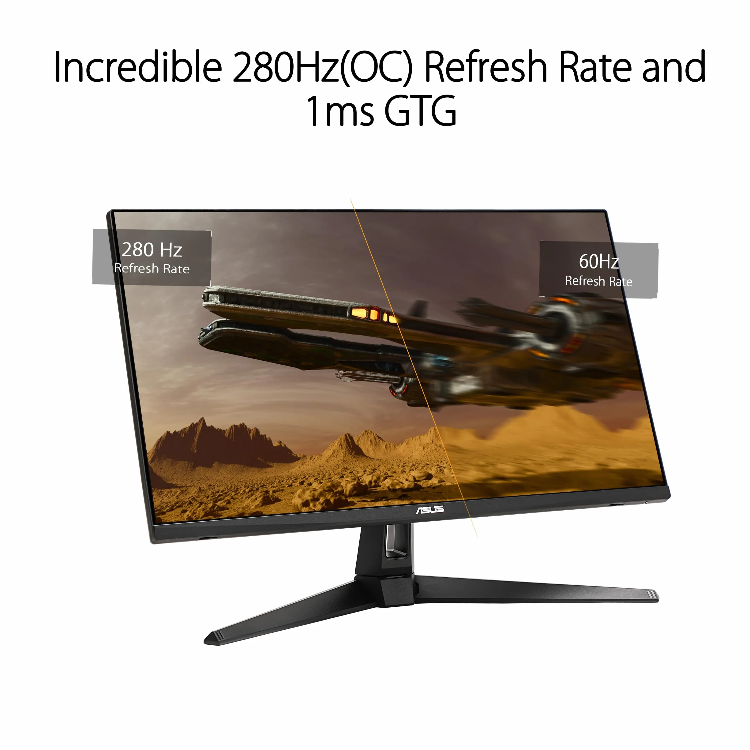 ASUS TUF Gaming VG279QM1A 27-calowy monitor Full HD 280 Hz 1 ms GtG Fast-IPS HDR10 G-Sync FreeSync