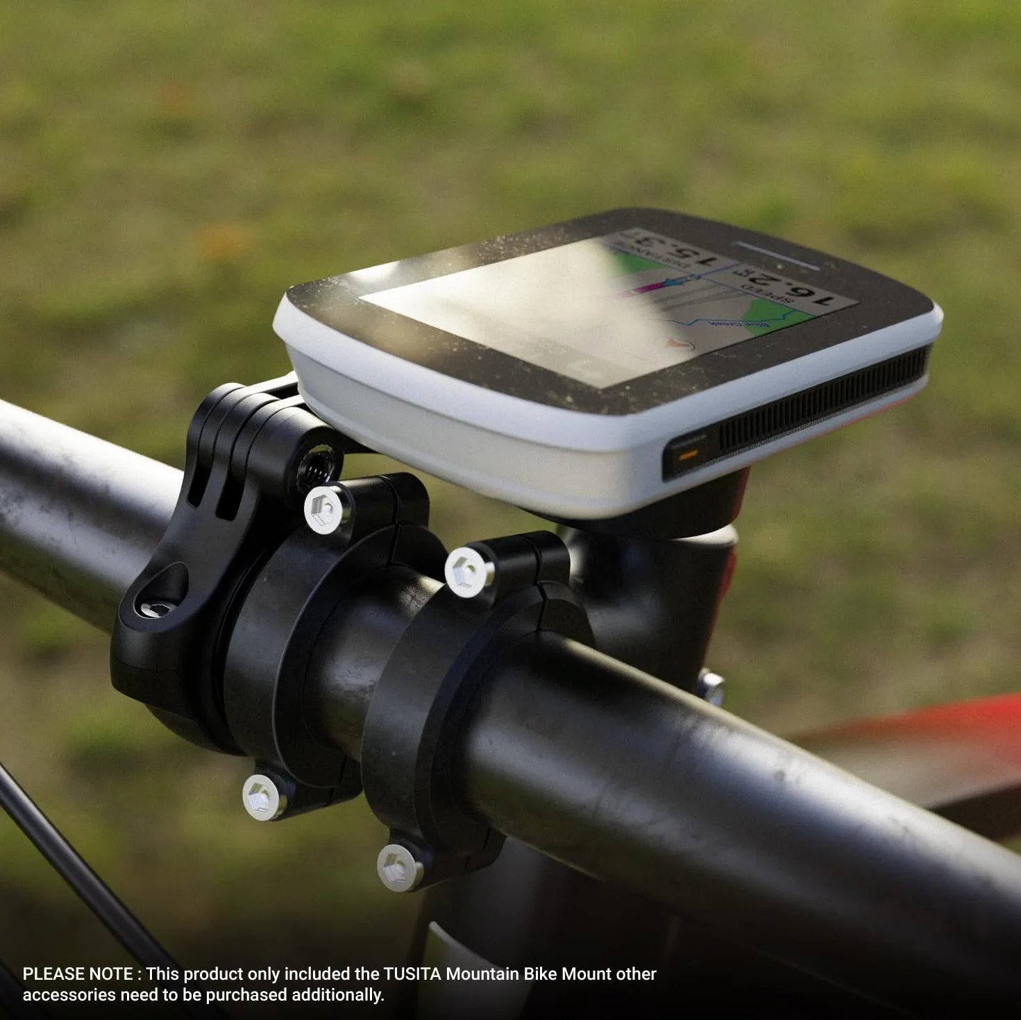 TUSITA 010-12563-02 Edge Uchwyt na Rower Górski Kompatybilny z Garmin Rowerowy GPS Komputer