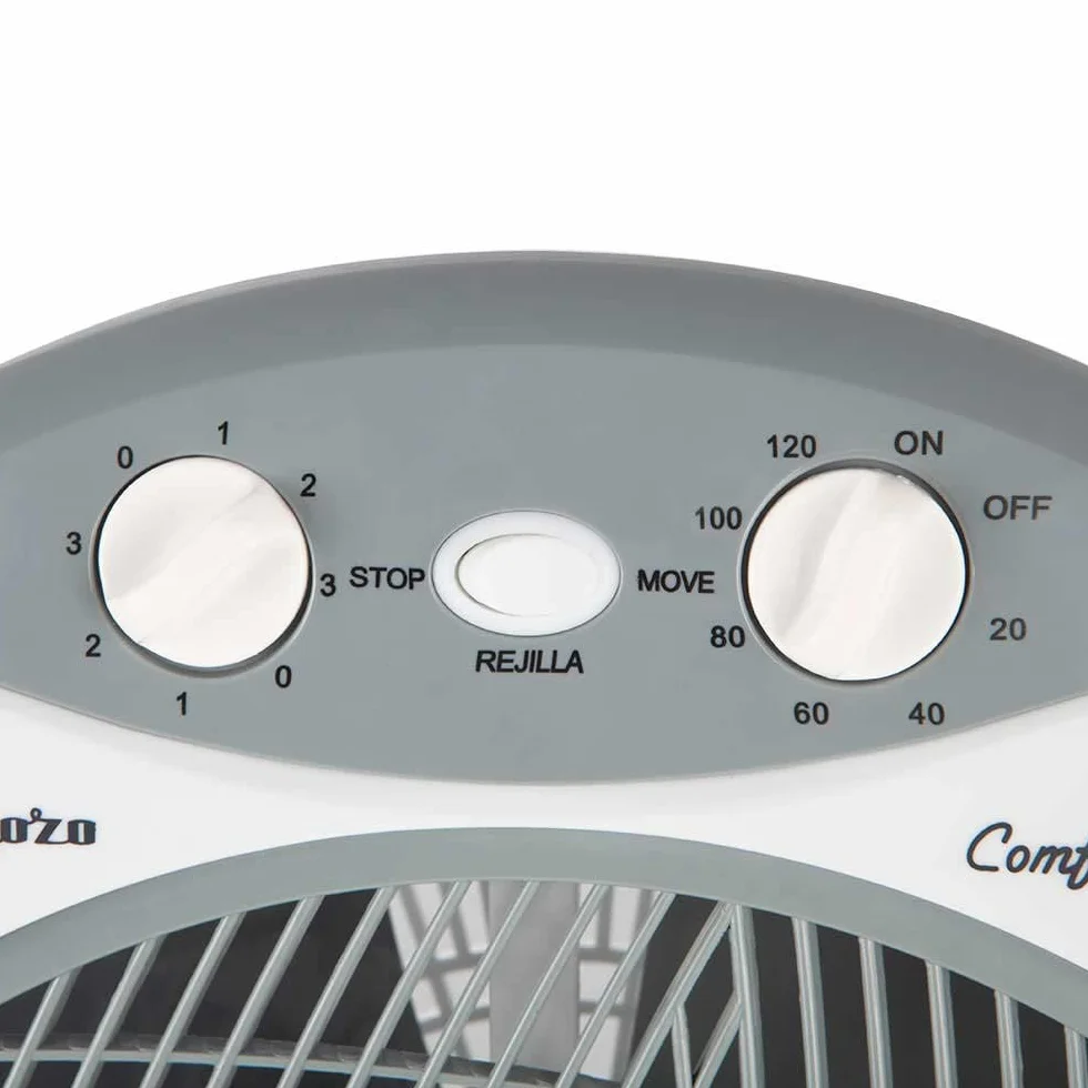 Orbegozo BF 1030 wentylator z 5 łopatkami, 3 prędkości, timer, ochrona przed przewróceniem, 45 W