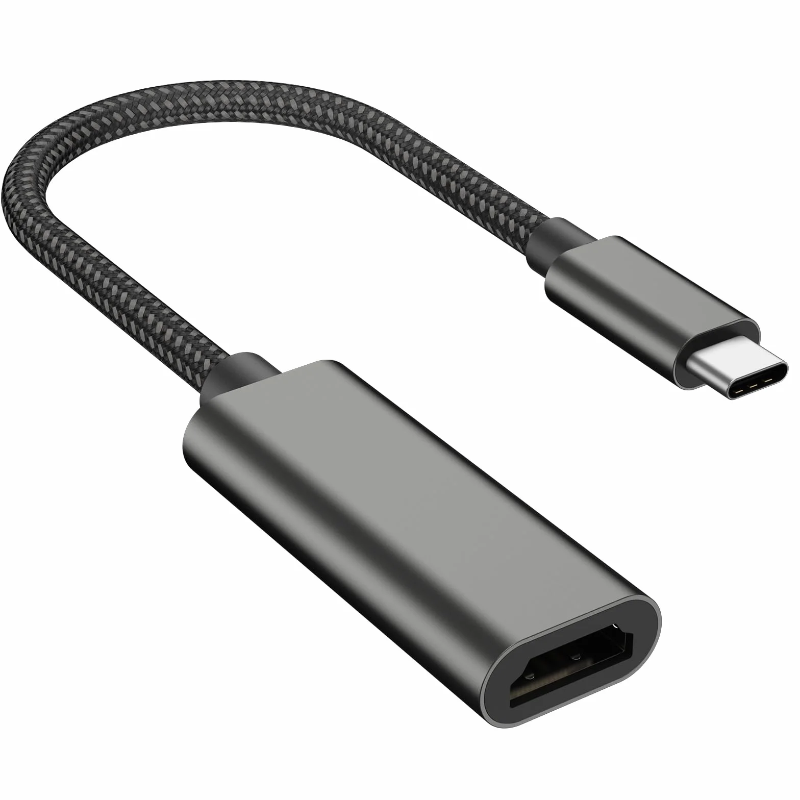 Adapter USB C na HDMI 4K 60 Hz, USB typu C z obsługą Thunderbolt 3/4 na HDMI Converter - kompatybilny z iPhone 16/15 Pro, MacBook Pro/Air, iPad Pro/Air, Samsung Galaxy S, Surface Pro