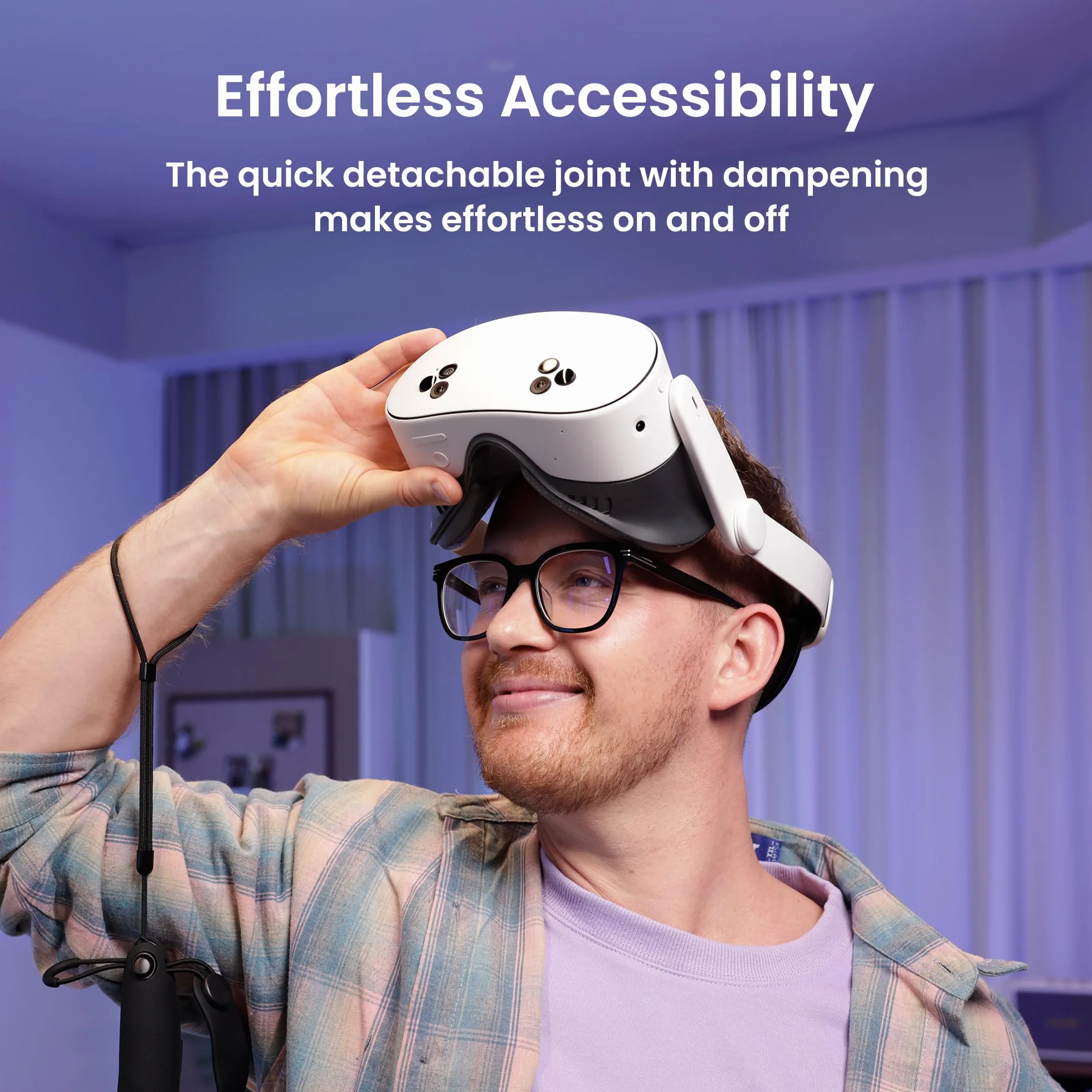 KIWI design K4 Comfort Pasek na głowę kompatybilny z Quest 3