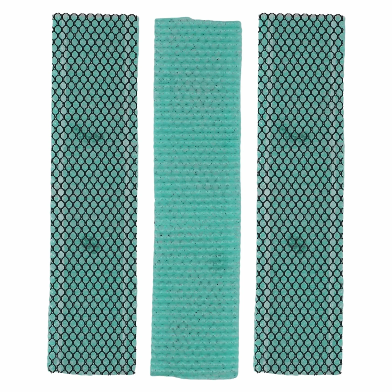 Filtry do klimatyzatora bawełniane 21 x 52 mm 3-pak zielone zamienne