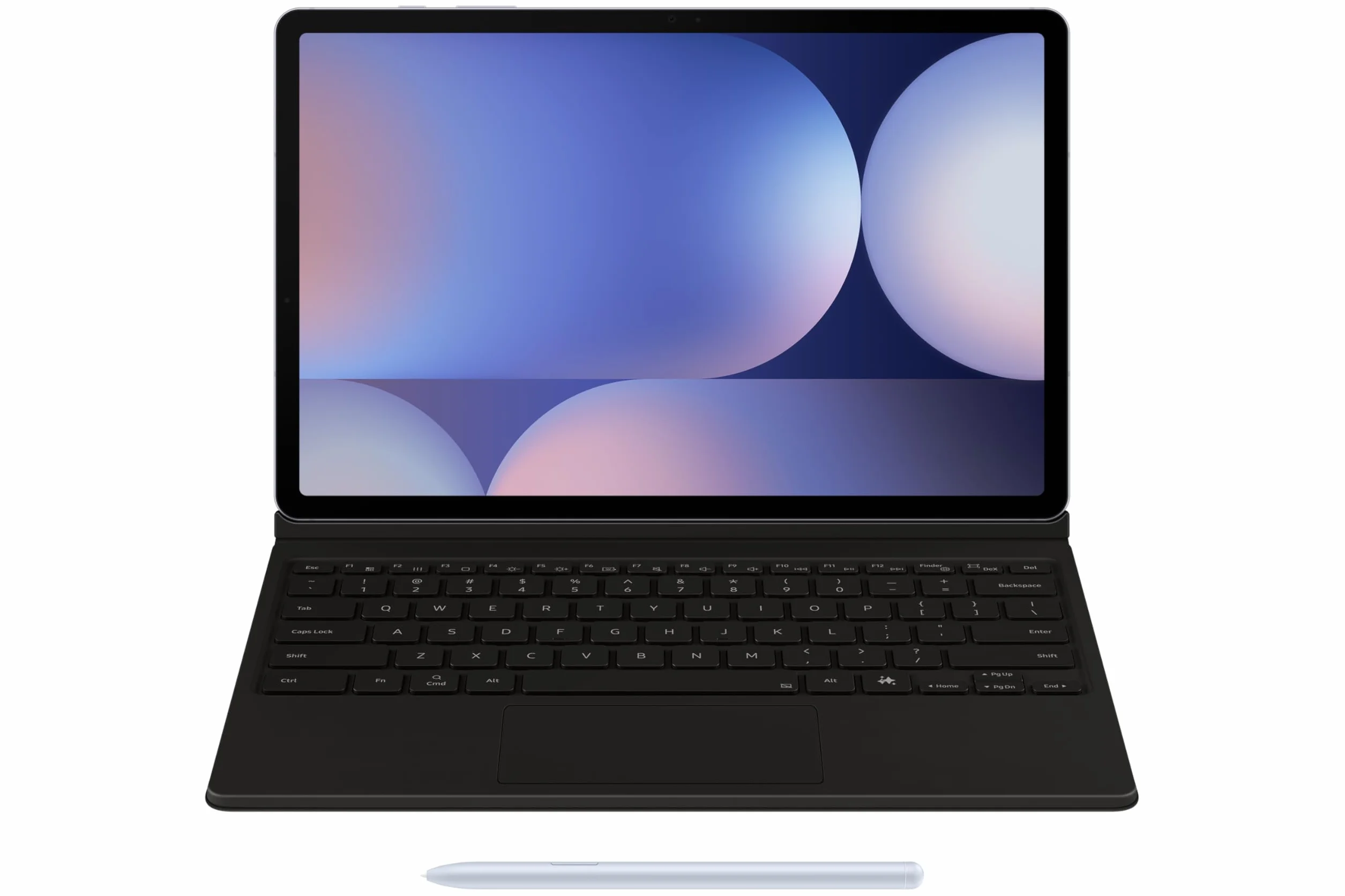 Samsung S10+ Book Tablet Cover z klawiaturą AI czarny