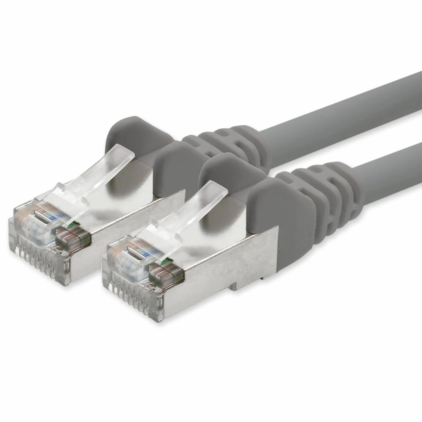 1aTTack CAT5 SFTP Ethernet LAN kabel sieciowy 2 x RJ45 15 m - szary