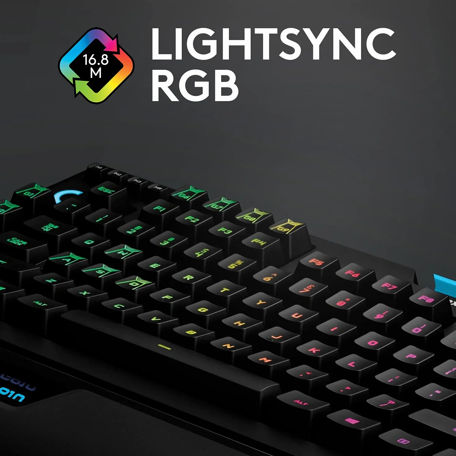 Logitech G910 Orion Spectrum RGB Mechanical Gaming Keyboard, Czarny