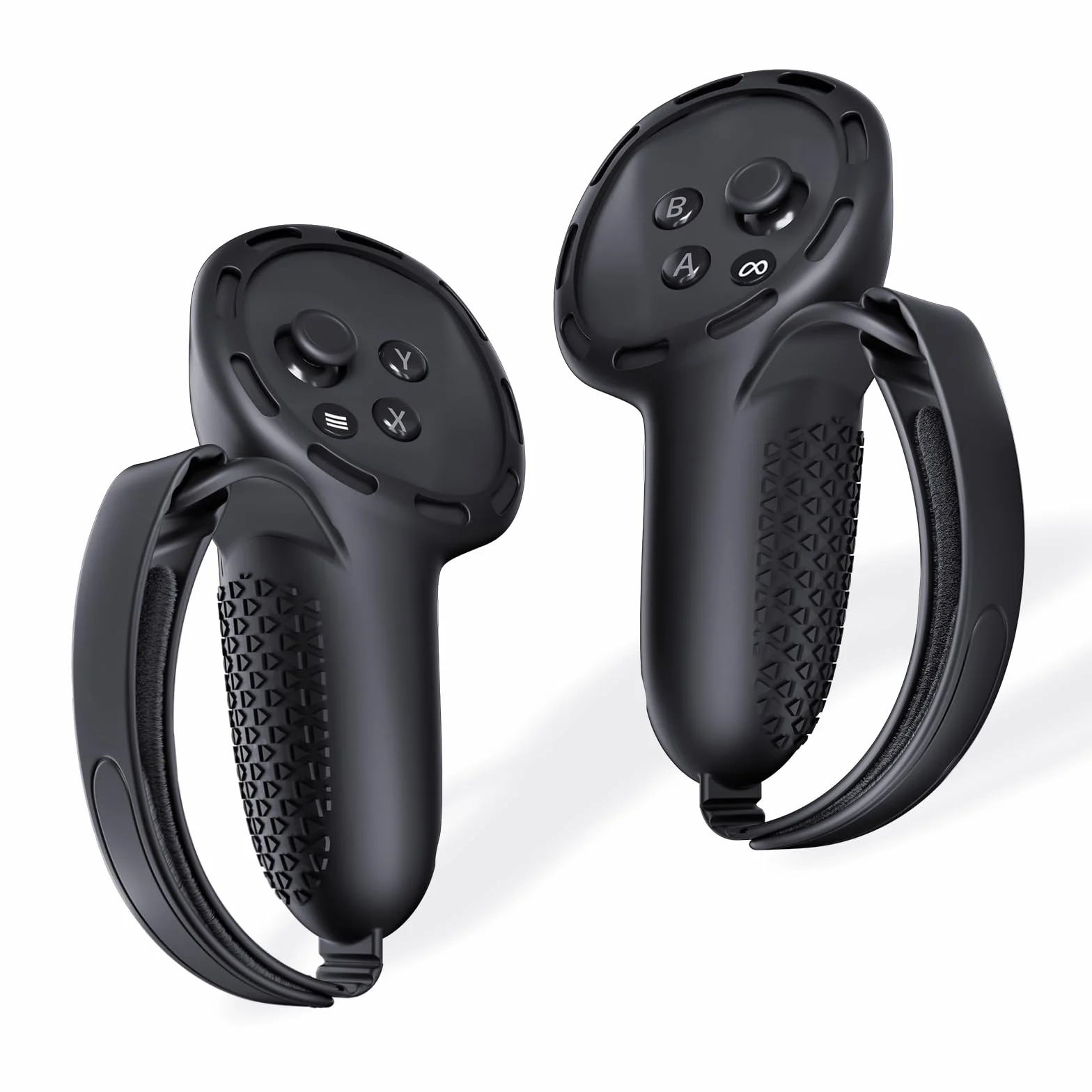 SUPERUS Osłona uchwytu kontrolera dla Meta Quest 3, antypoślizgowa tekstura - akcesoria VR dla Oculus Quest 3