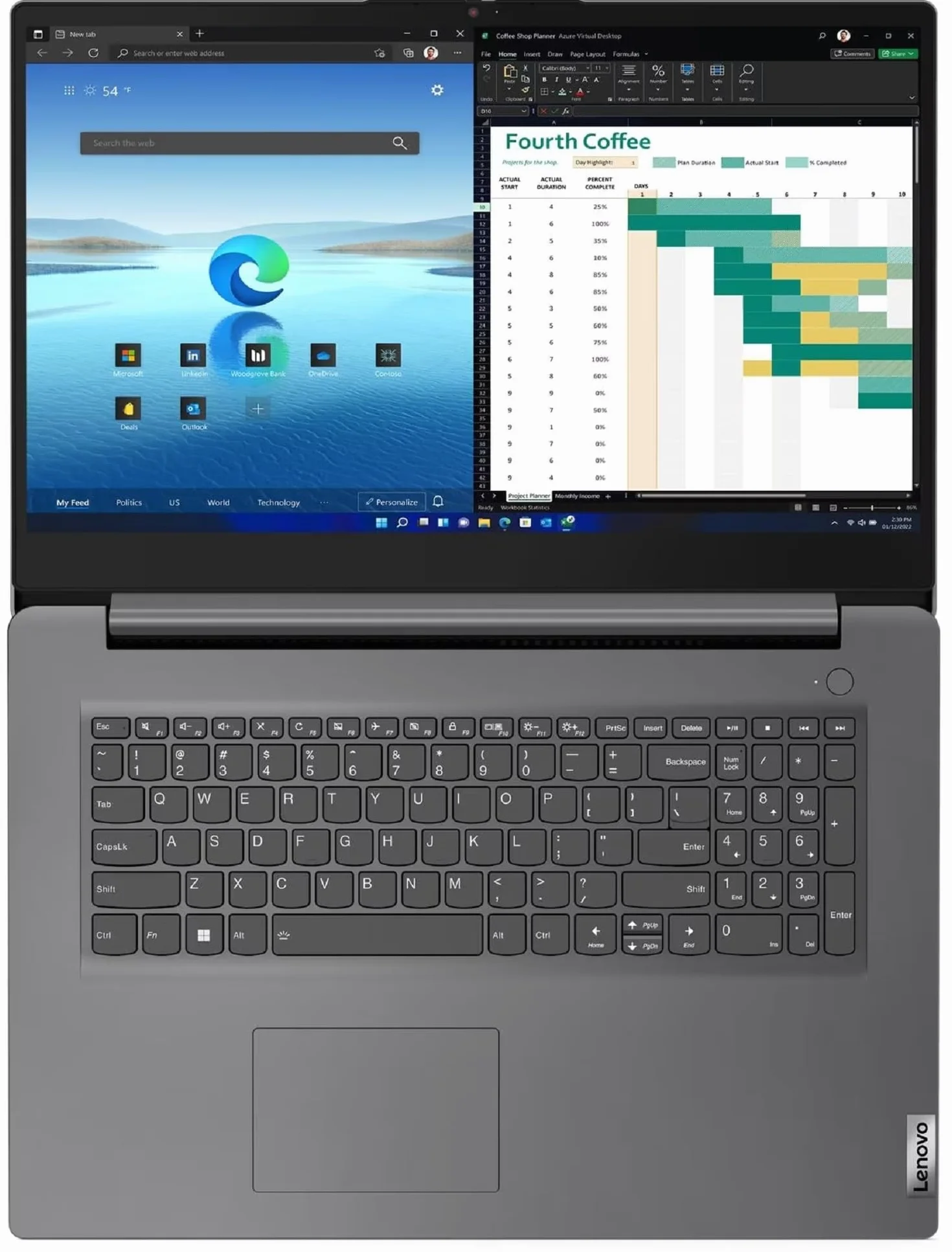 Lenovo Notebook Essential V17 G4 17.3" i7-1355U 3.7GHz RAM 16GB-SSD 512GB M.2 NVMe-WI-FI 6-Win 11 Prof Grigio (83A20017IX) Marka