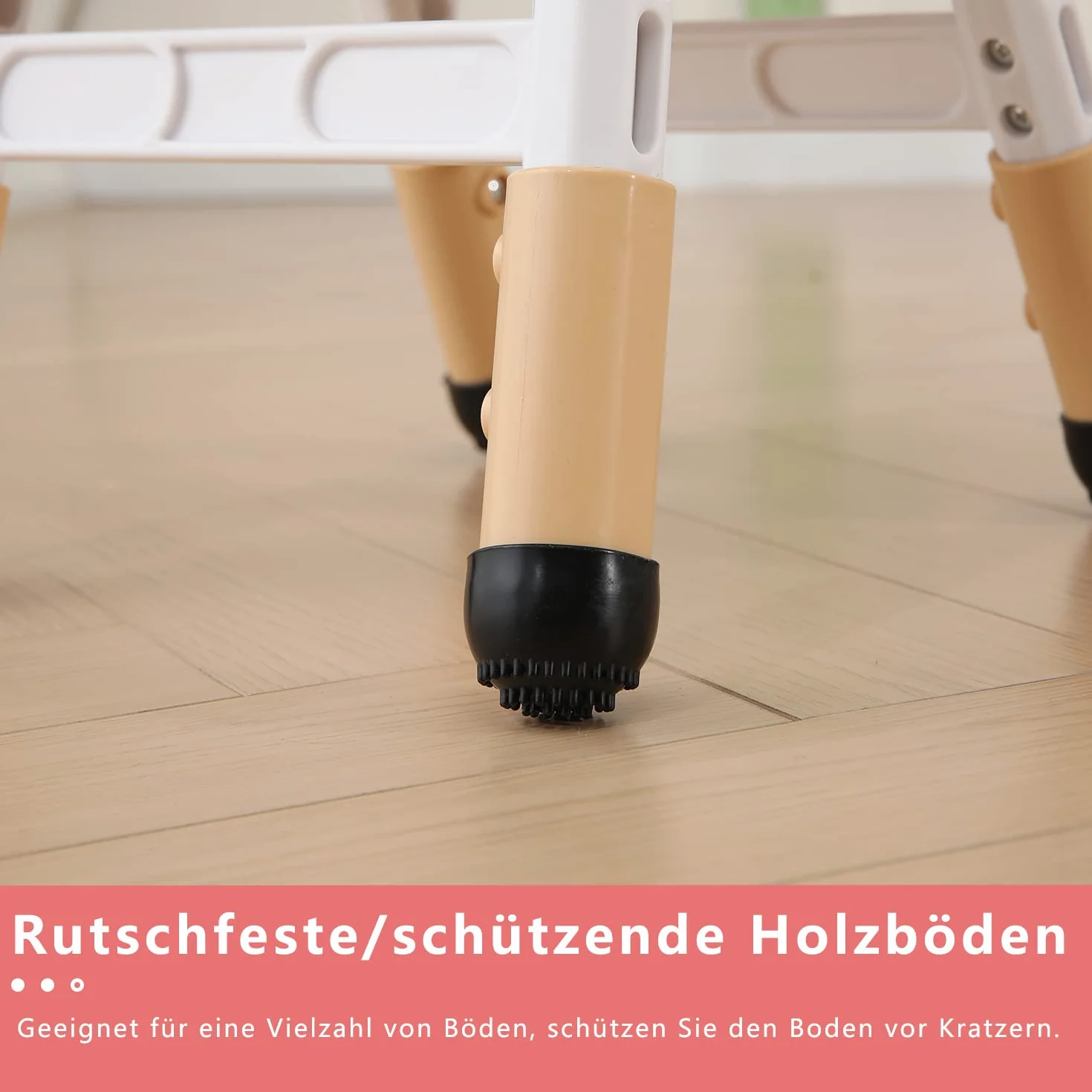 Regulowana wysokość krzeseł biurowych dla dzieci pasuje do krzeseł dziecięcych, które są używane w rodzinach, szkołach i pielęgnacji dziennej w wieku od 2 do 10 lat. Maksymalna nośność: 100 kg