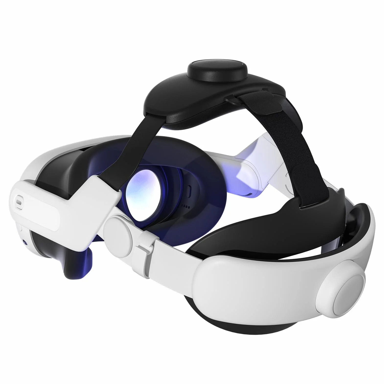 Zyber Pasek Na GłOwę do Meta Quest 3 Akcesoria, Regulowany, Bezuciskowy Pasek Na GłOwę Vr do Oculus Quest 3, ZwięKszająCy Komfort I Stabilność