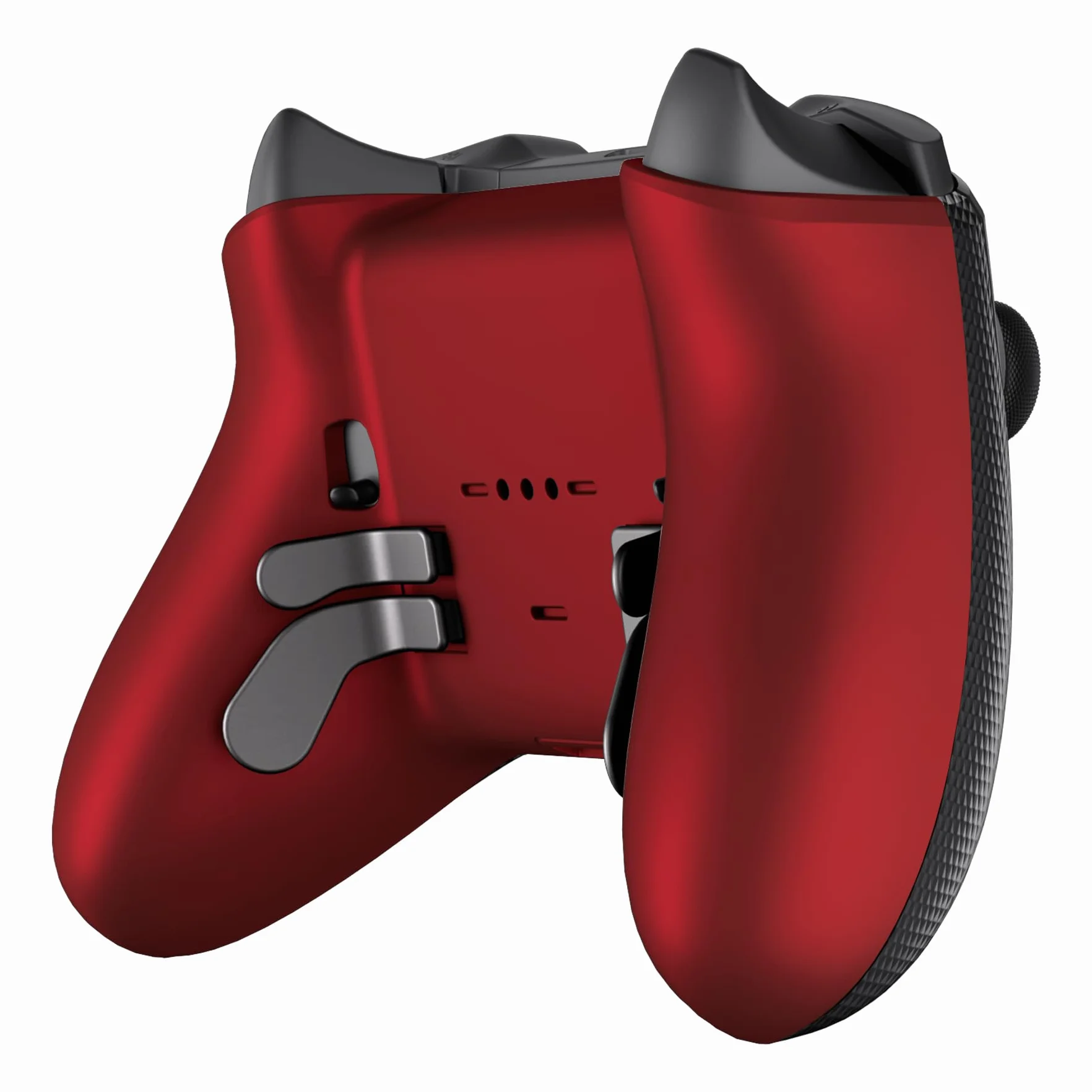 eXtremeRate Zapasowa dolna obudowa do kontrolera Xbox Elite Series 2, szkarłatna czerwona tylna obudowa do Xbox Elite Series 2 Core Model 1797