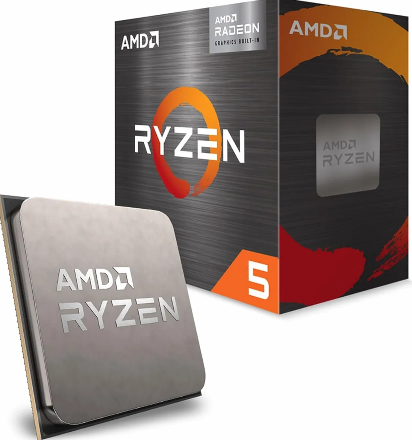 Procesor AMD Ryzen 5 5600GT (zintegrowany układ graficzny Radeon, 6 rdzeni/12 wątków, 65W DTP, gniazdo AM4, 19MB pamięci podręcznej, do 4,6Ghz w trybie Max Boost, system chłodzenia Wraith Stealth)