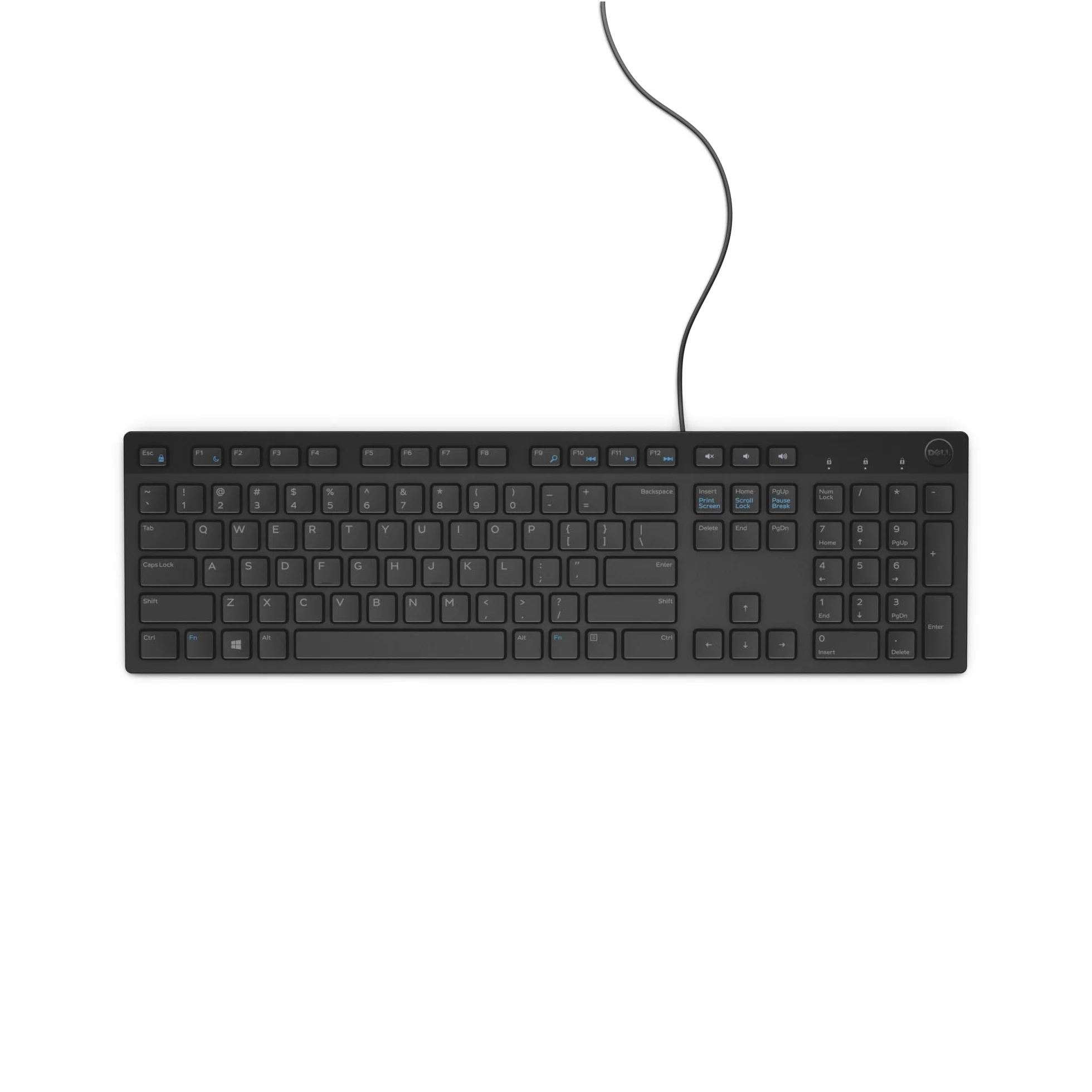 Dell Kb216 580-Adhe Klawiatura, Czarny