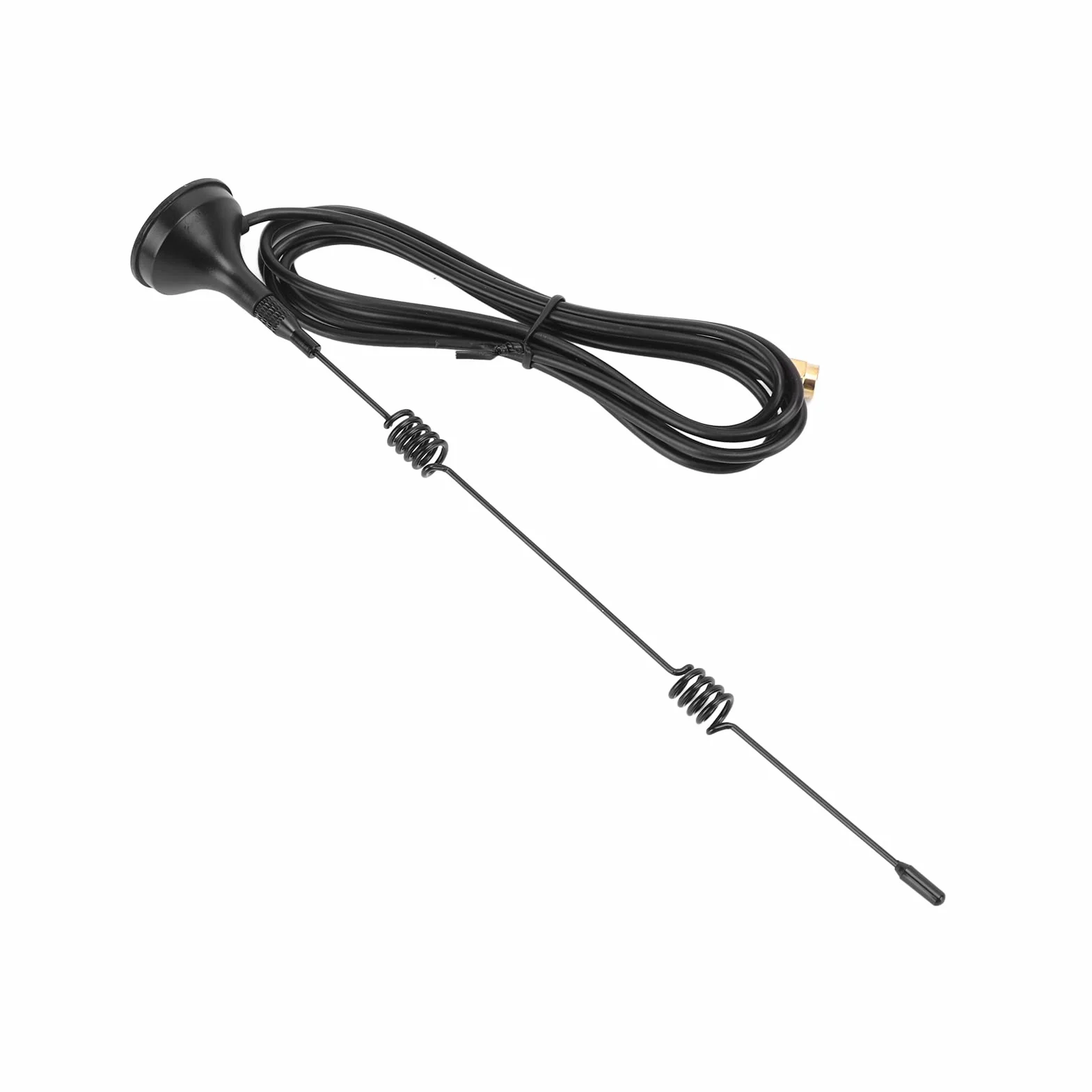 Garosa Antena WiFi 2.4G z Podstawą Magnetyczną, Antena Sprężynowa z Męskim Złączem SMA, Wysoki Zysk do Komputera Stacjonarnego PCI PCIe